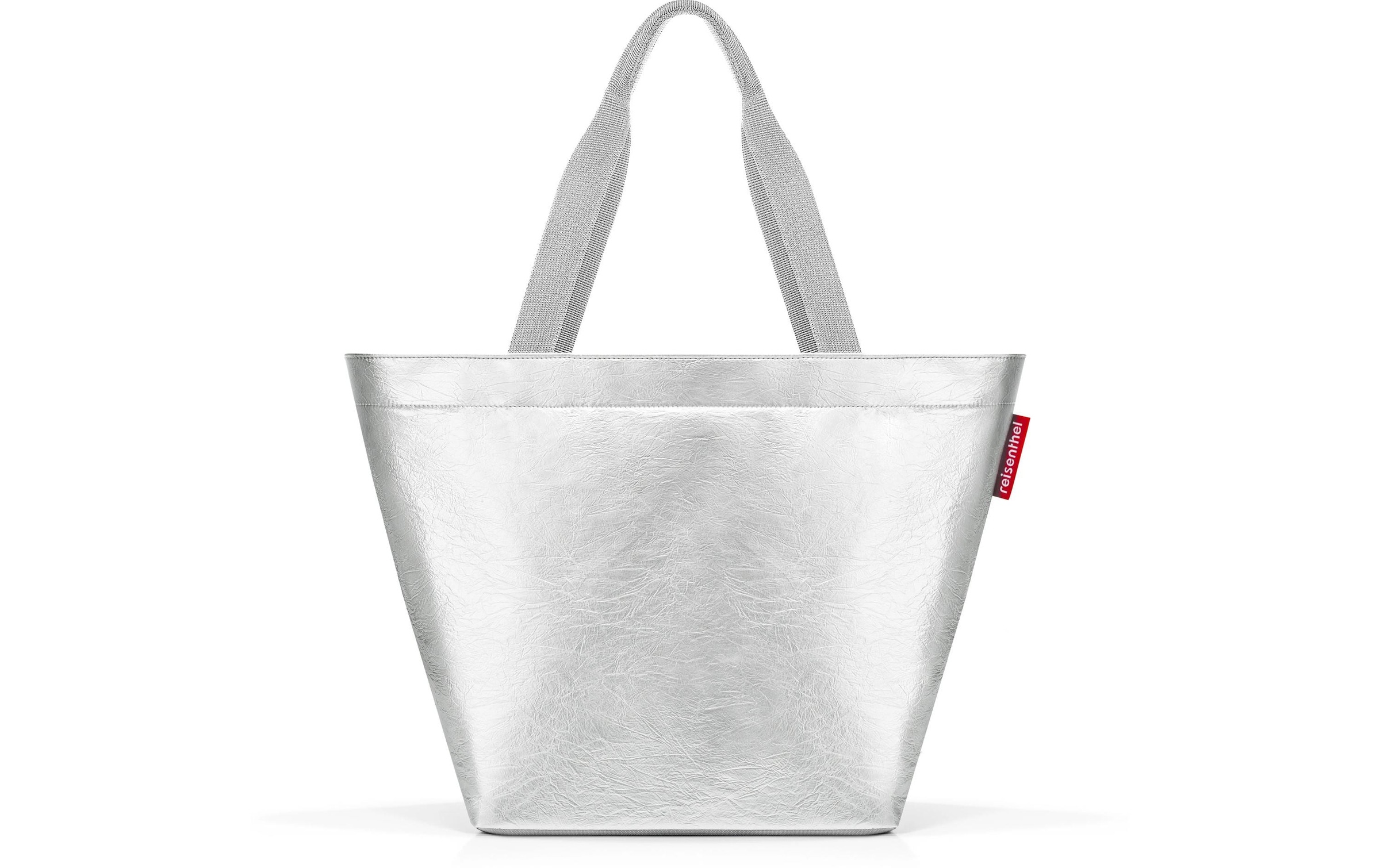 Image of REISENTHEL Einkaufstrolley "Tasche Shopper M Silver Crackle"