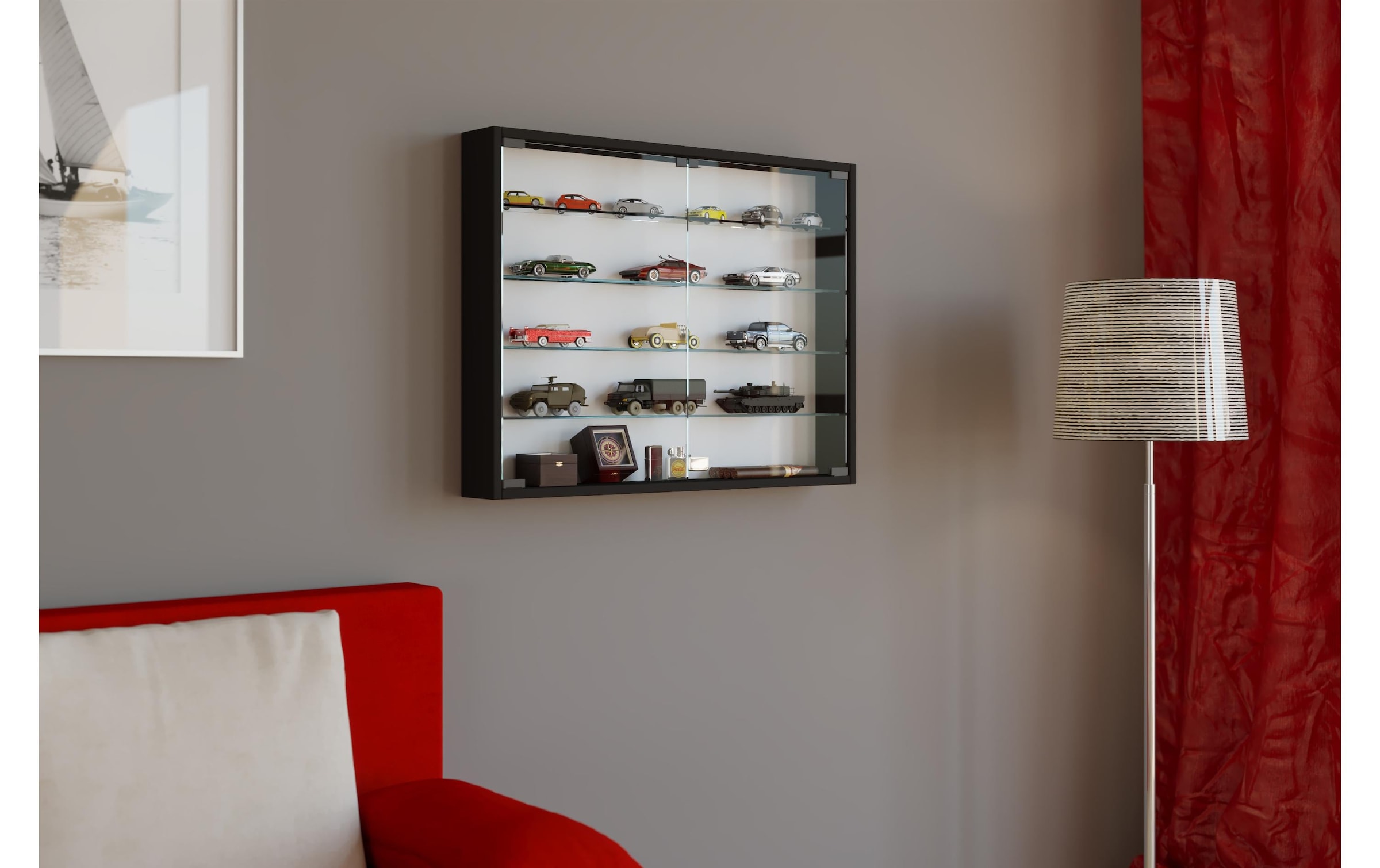VCM Vitrine »Mandosa L 80 x 60 cm«