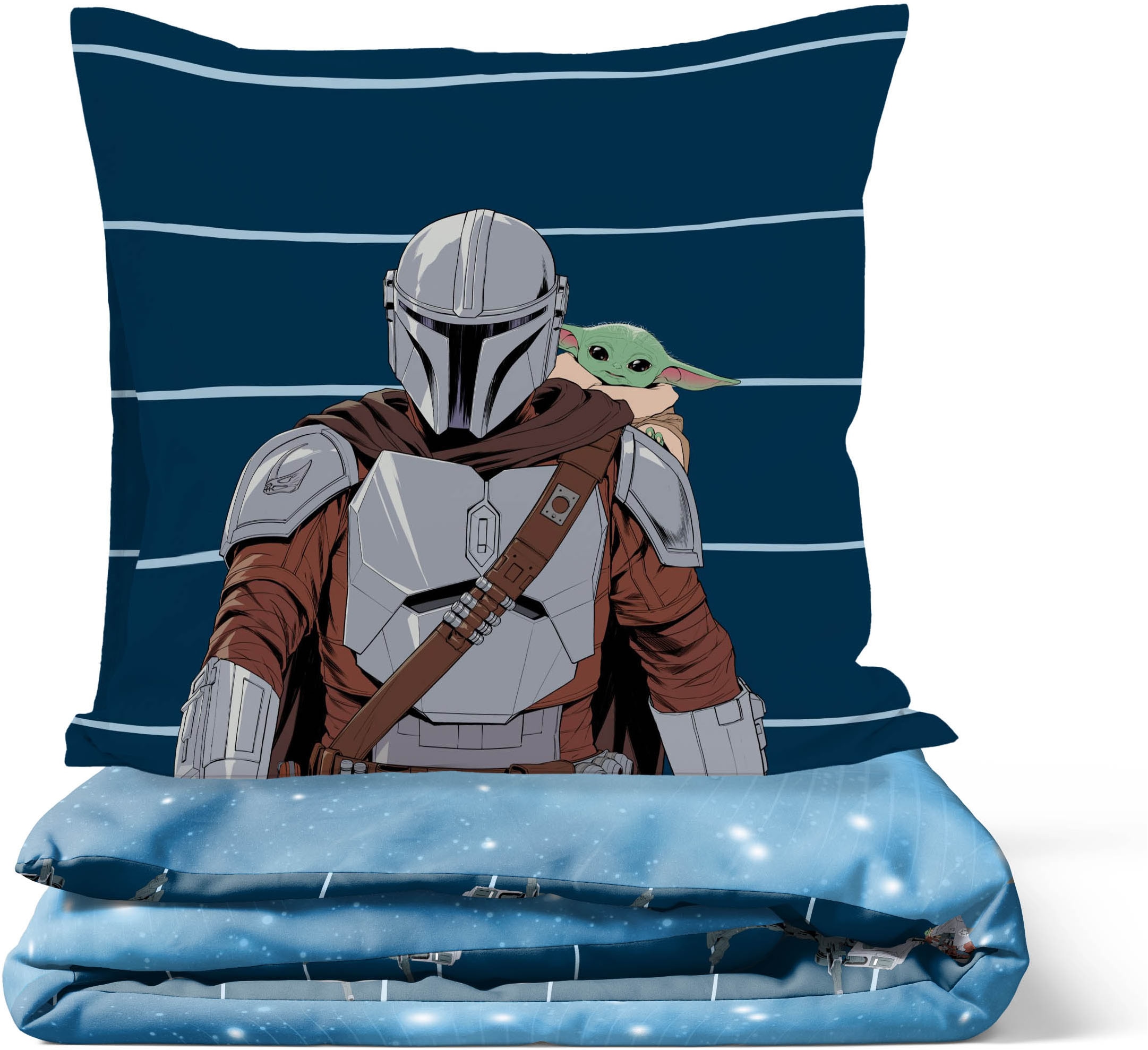 Star Wars Linge de lit »Star Wars Mando & Grogu« 2
