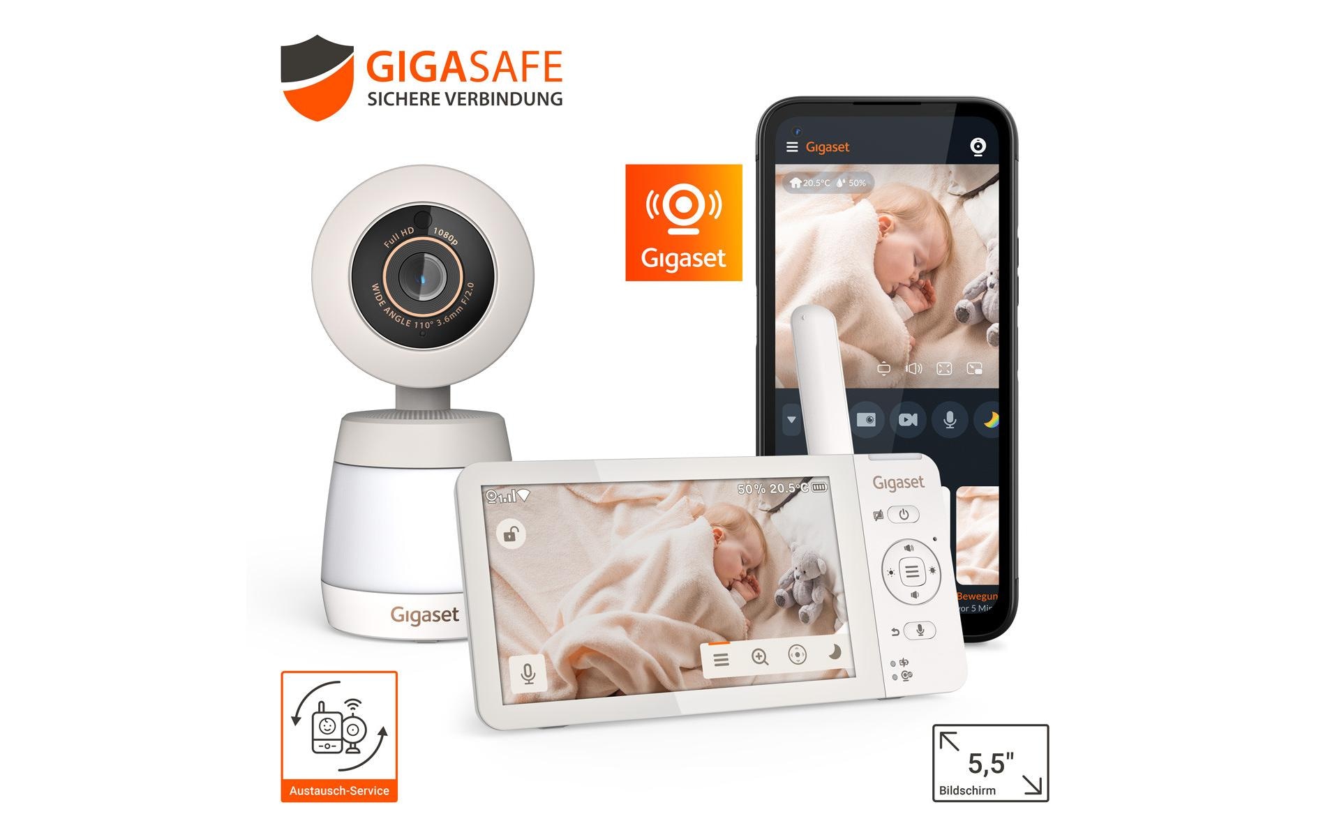 Gigaset Video-Babyphone »Baby 700 Connected«