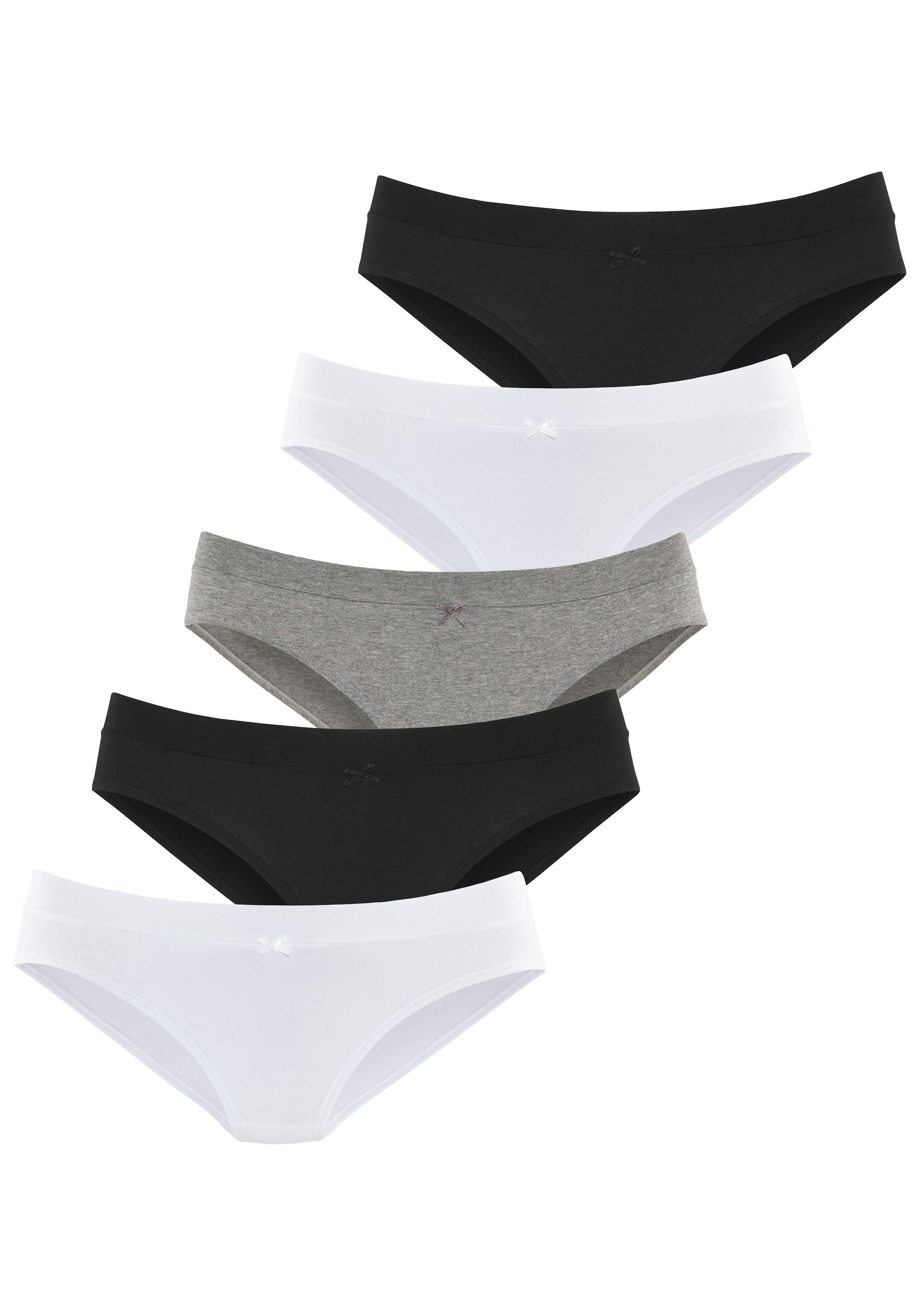 Jazz-Pants Slips, (5er-Pack), aus weicher, elastischer Baumwolle