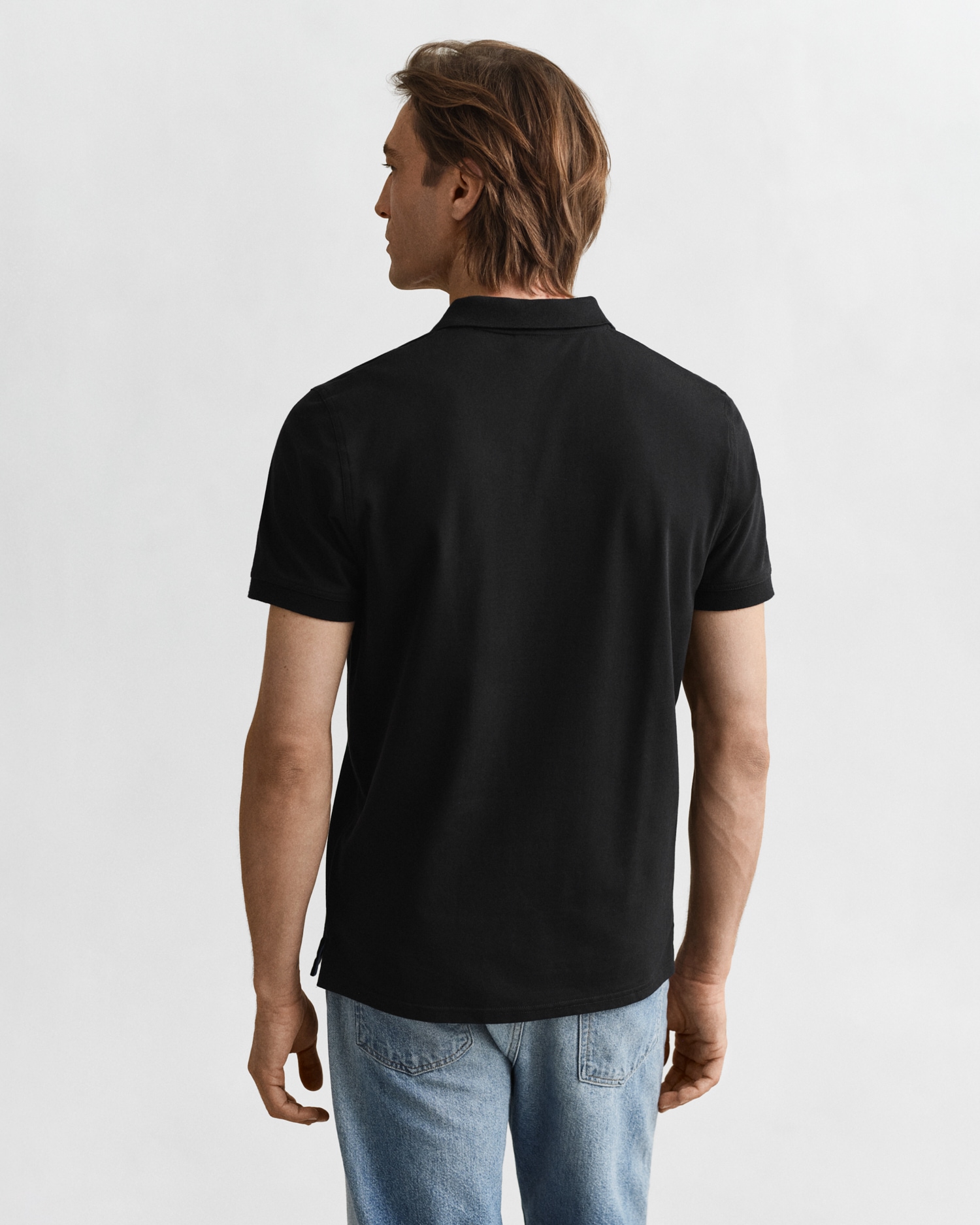 Gant Polo »REG CONTRAST PIQUE SS RUGGER« mit kontrastfarbenen Einsätzen