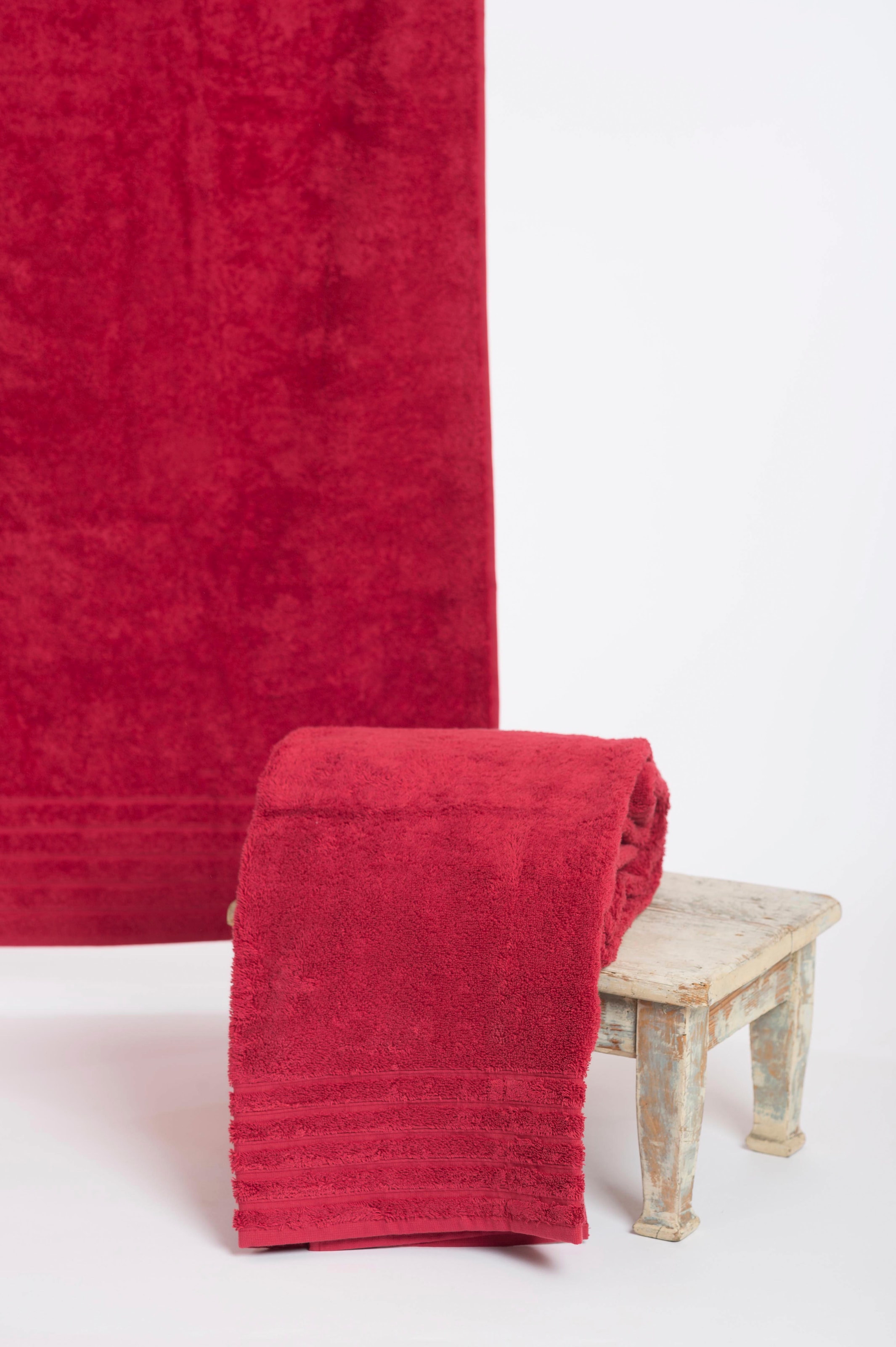 Saunatuch »AIDA«, (1 St.), 80x200 cm, Uni Farben, reine Baumwolle
