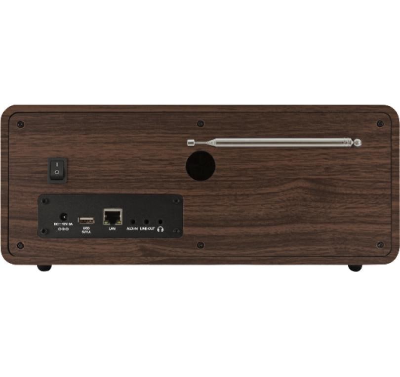 IMPERIAL Internet-Radio »Dabman i200 Holzoptik«, (WLAN Digitalradio (DAB+)-Internetradio-FM-Tuner)