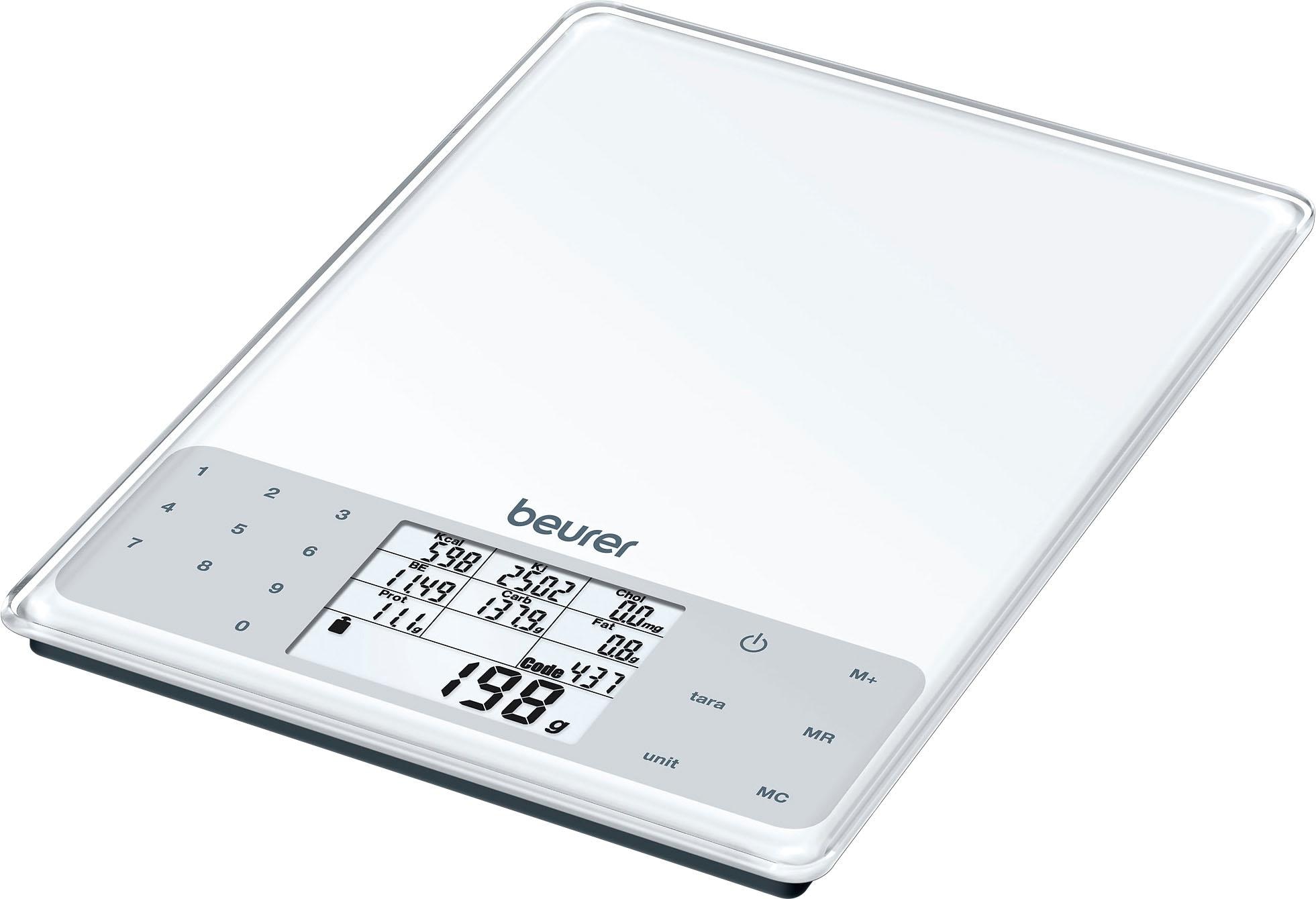 Image of BEURER Küchenwaage "DS 61" Nährwert-Analysewaage
