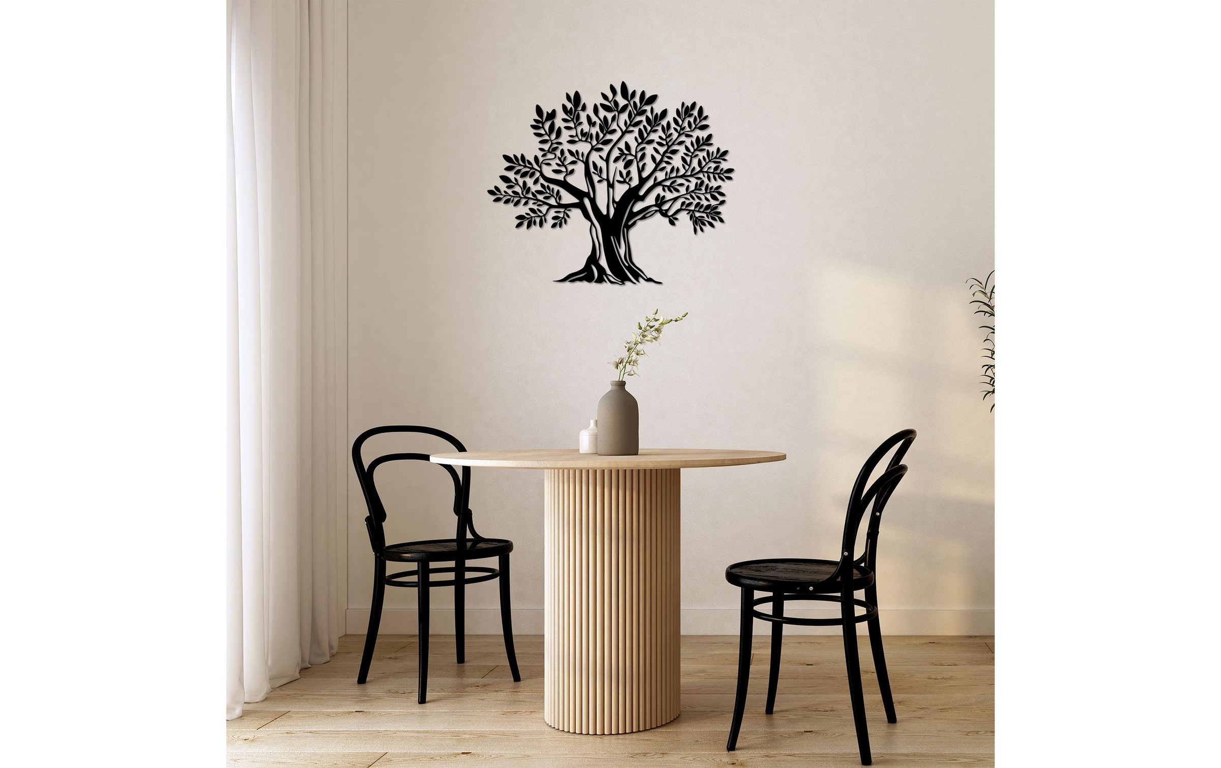 Wanddekoobjekt »Wallxpert Monumental Tree 70 x 58 cm«