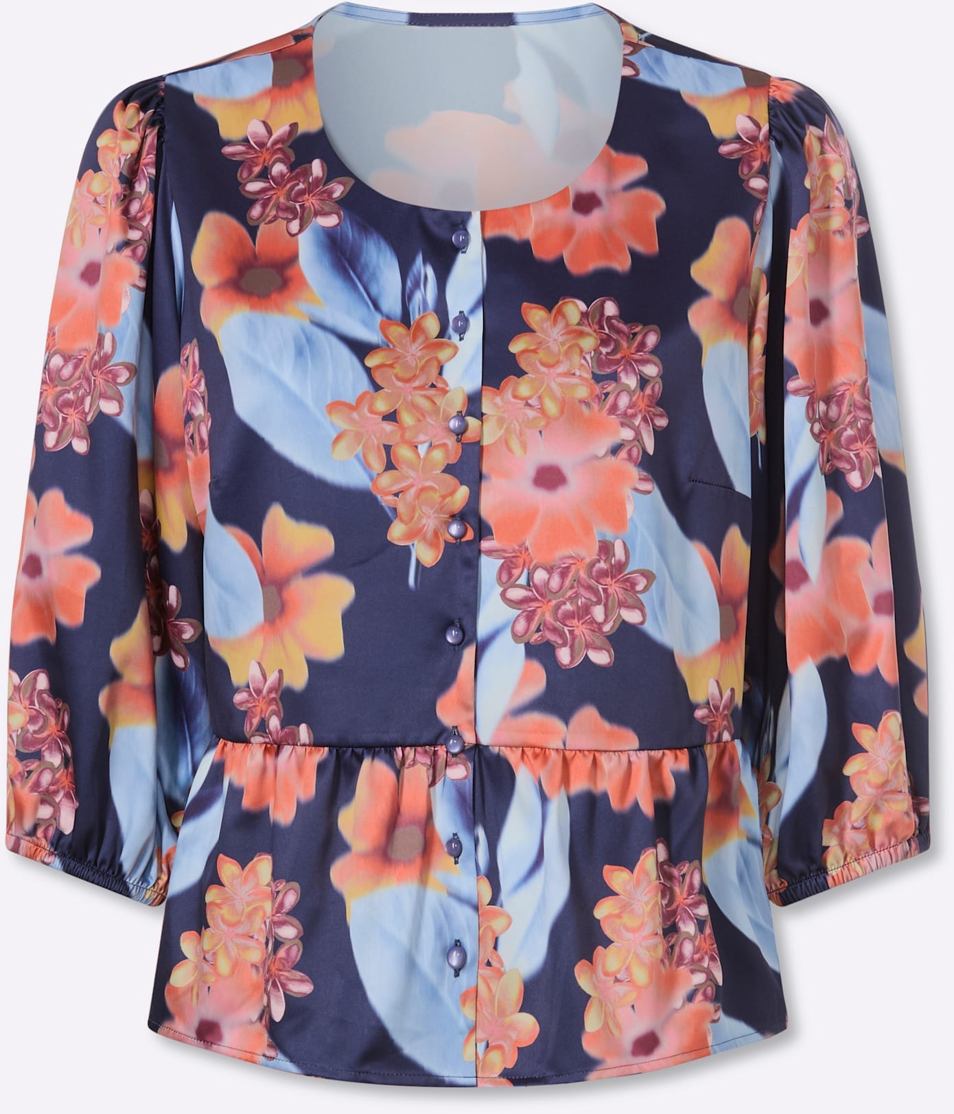 Lady Satinbluse