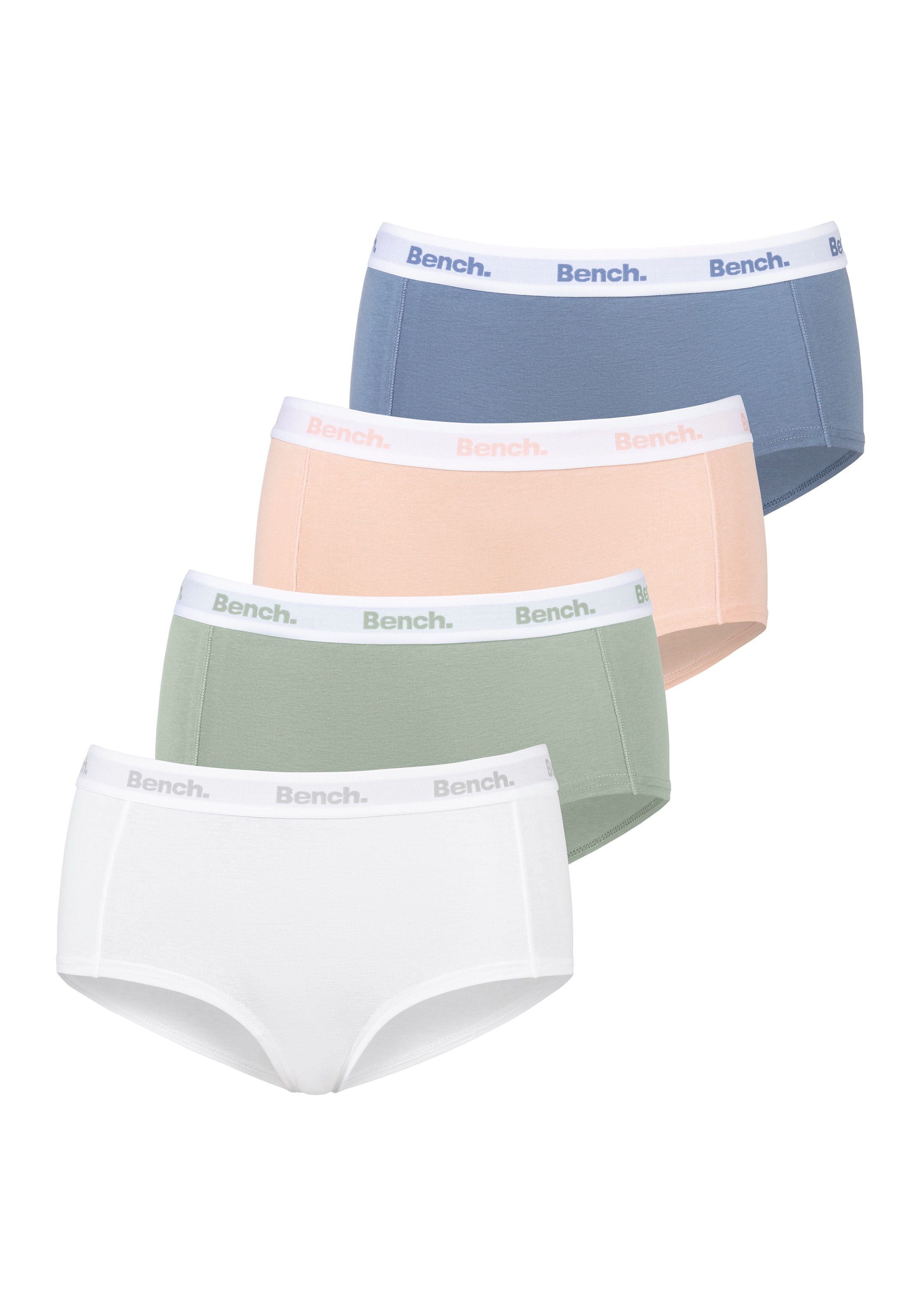 Image of Bench. Hipster, (Packung, 4 St., 4er-Pack), mit weichem Logo-Webbündchen bei Ackermann Versand Schweiz