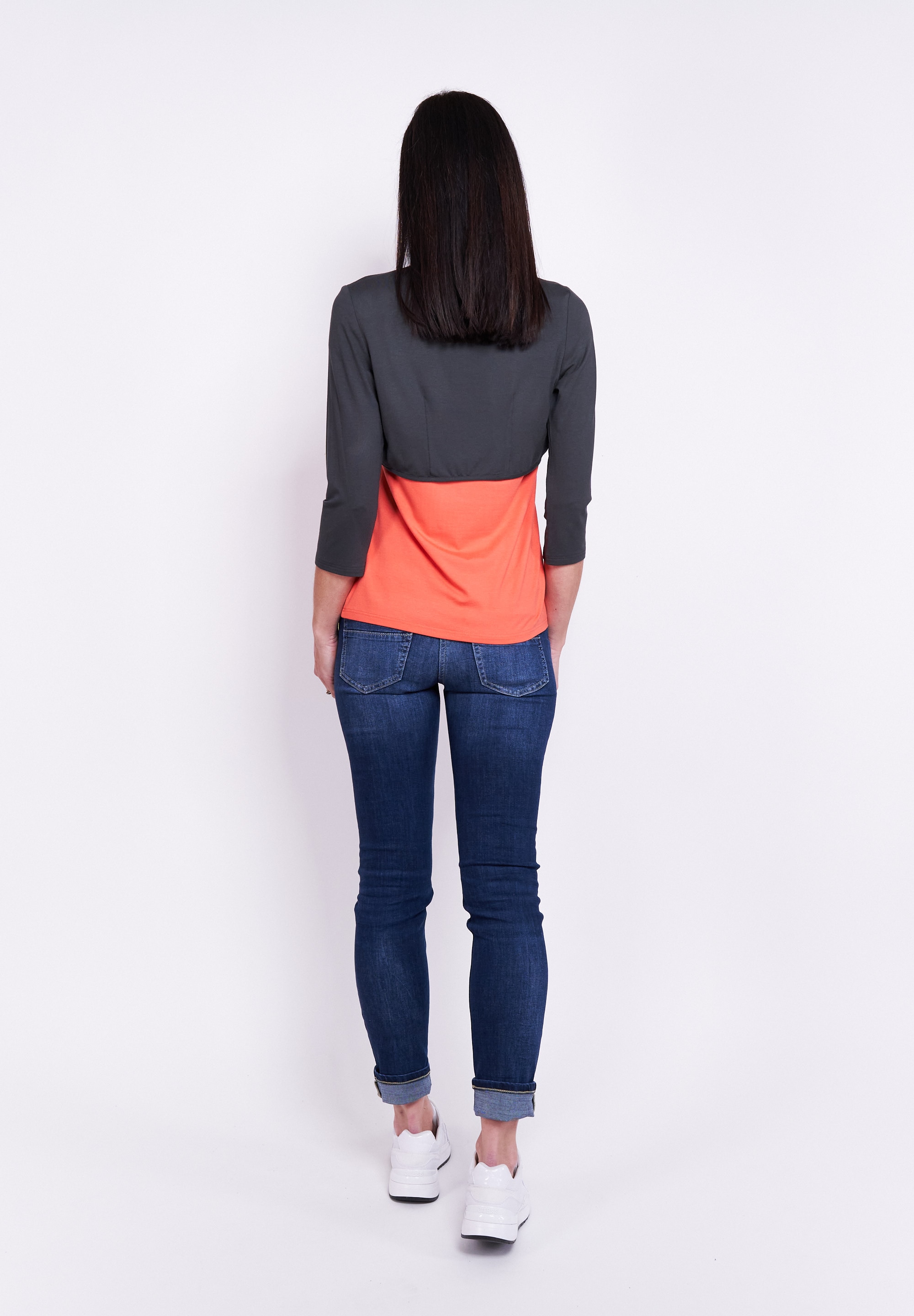 Seidel Moden Shirtjacke mit 3/4 Ärmeln, MADE IN GERMANY