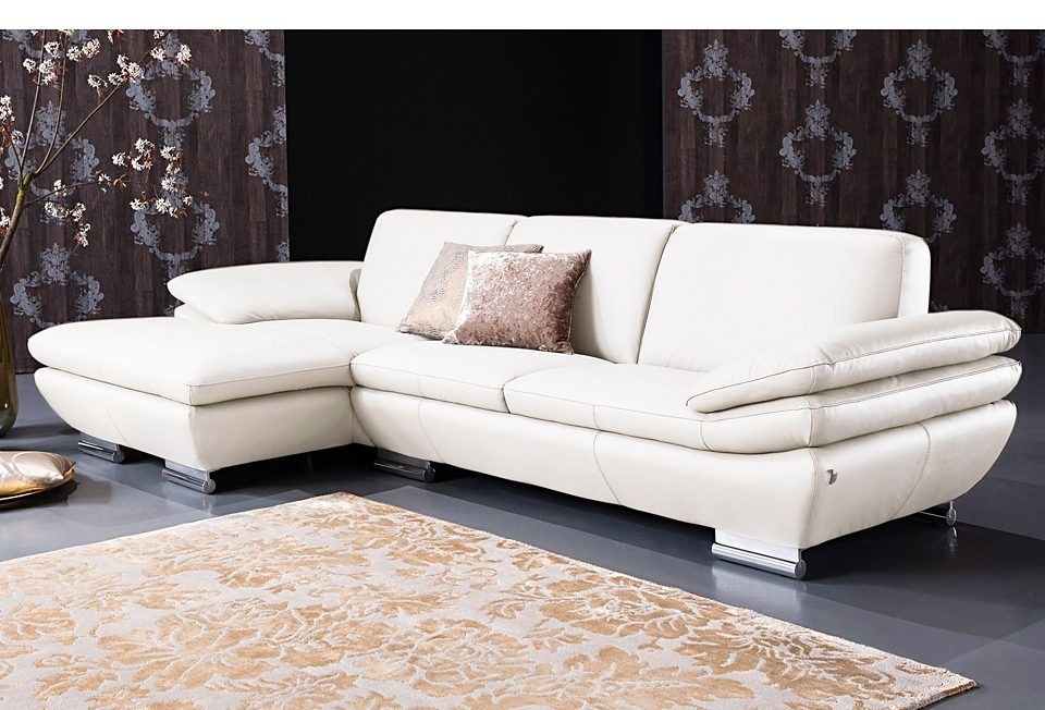 Image of CALIA ITALIA Ecksofa »Mood«, in zwei Lederqualitäten, Recamiere wahlweise links oder rechts bei Ackermann Versand Schweiz