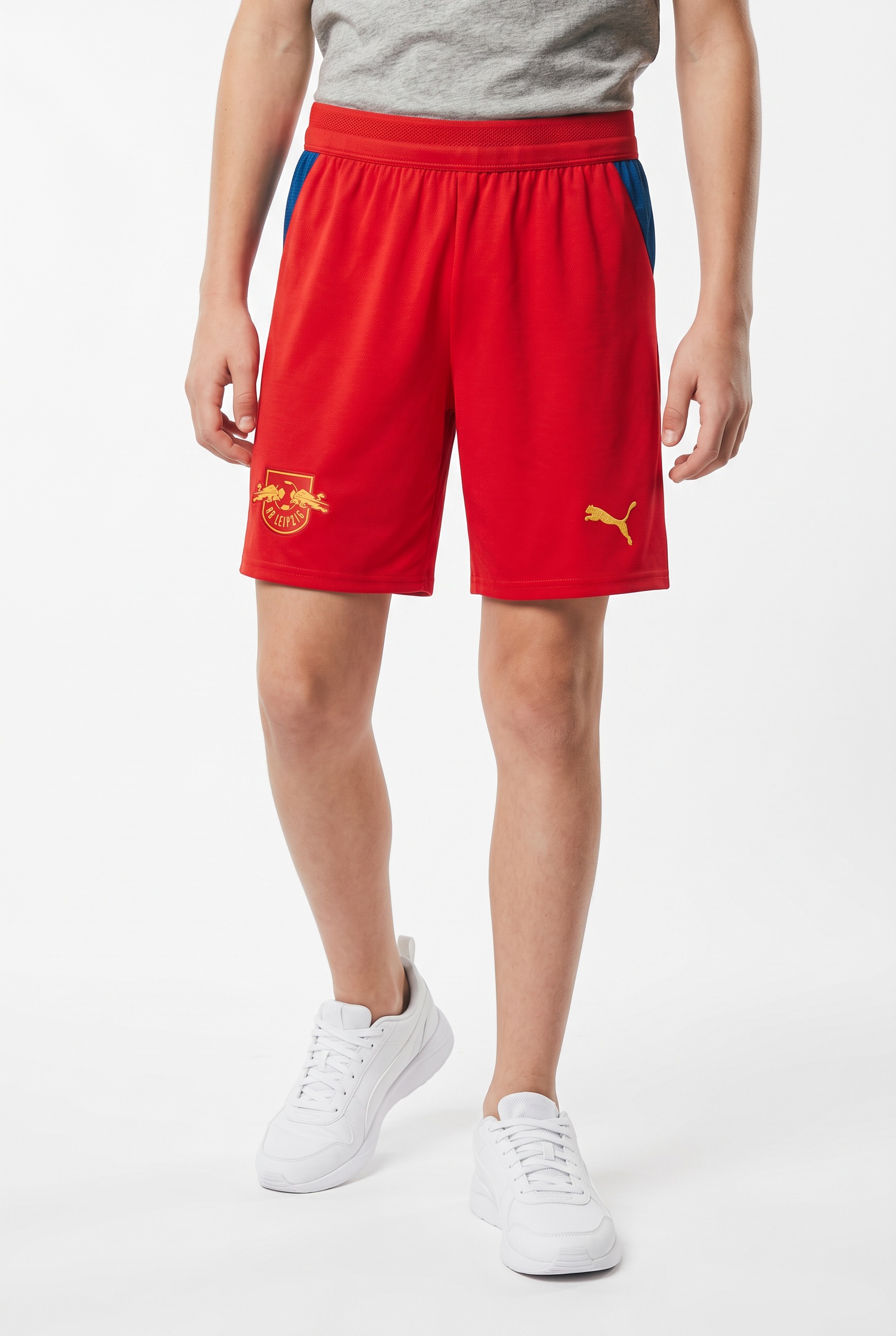 Image of PUMA Trainingsshorts "RBL SHORTS REPLICA JR" atmungsaktiv, mit DryCELL-Technologie, Regular Fit, für Jugendliche