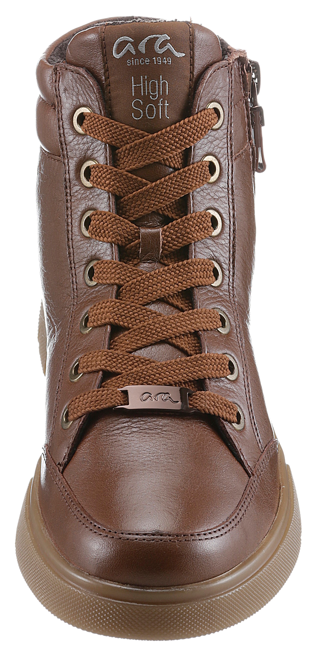 Ara Schnürboots »ROM«, Stiefelette, Bequemschuh mit Reissverschluss