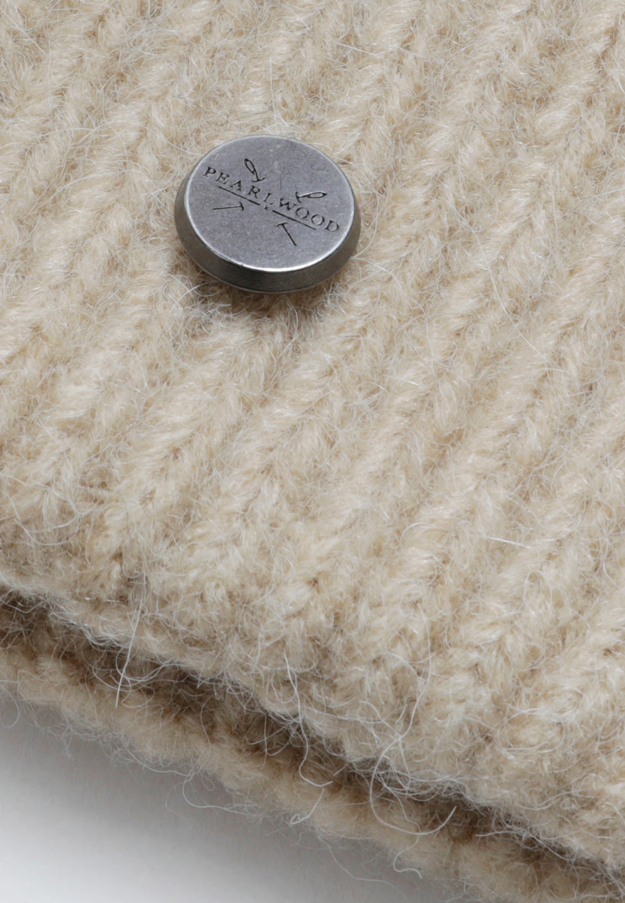 PEARLWOOD Bonnet tricoté »MATS« Feinripp, Wollanteil, breiter Umschlag, wärmend