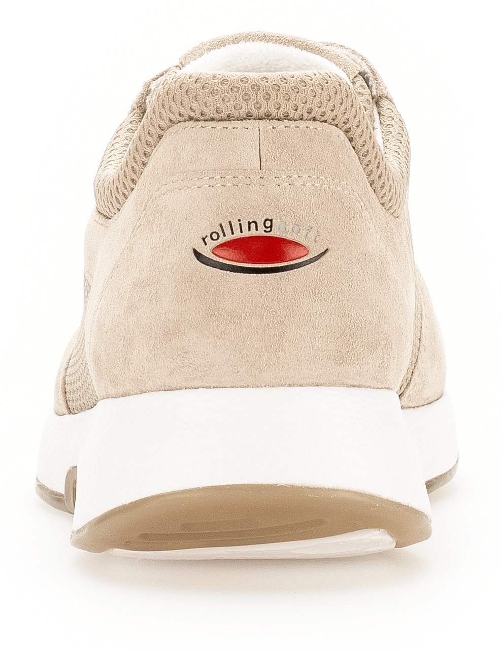 rollingsoft Keilsneaker  , Freizeitschuh, Halbschuh, Schnürschuh im sommerlichem Materialmix