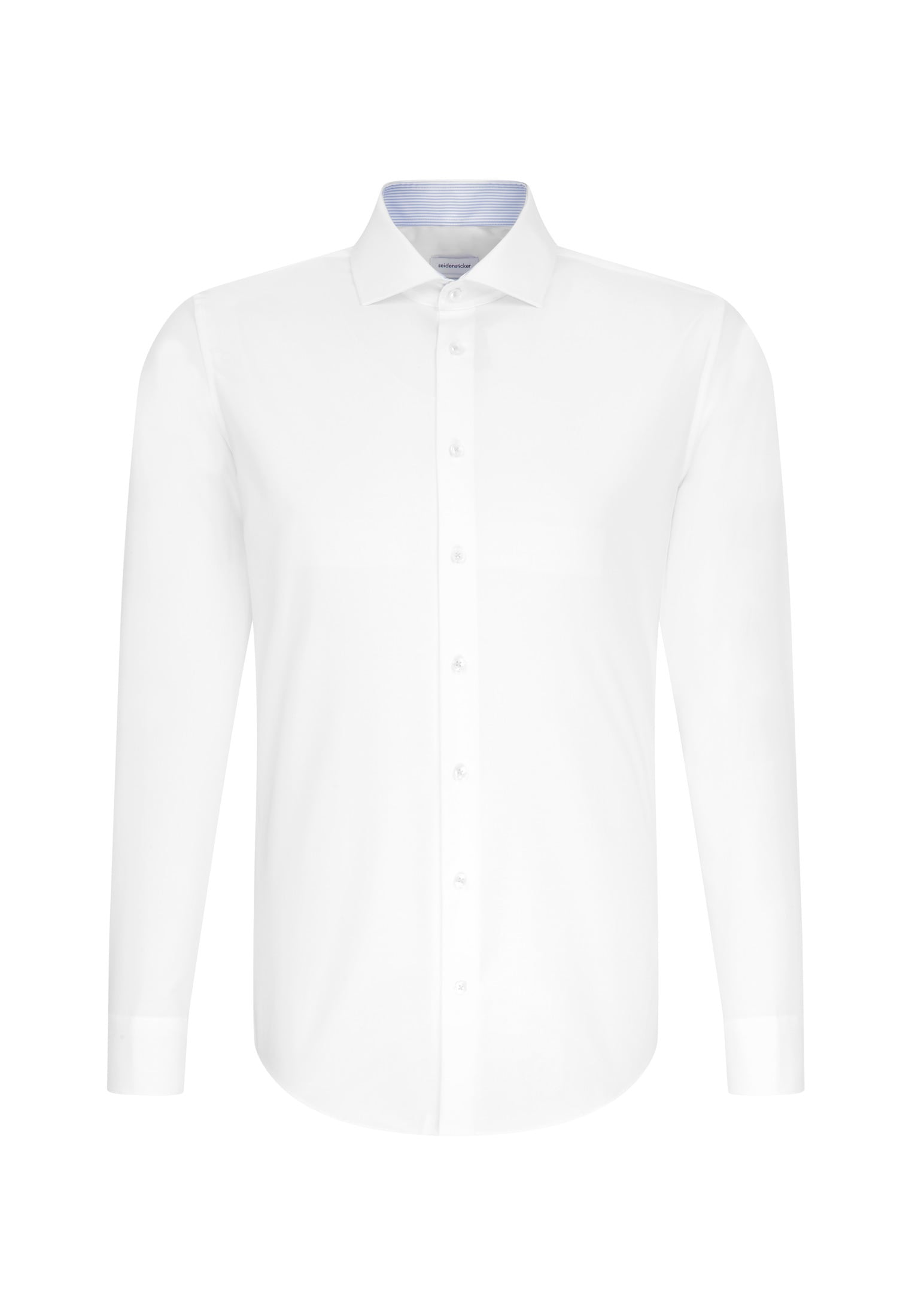 seidensticker Chemise d'affaires »Schwarze Rose« Slim 1/1 Kentkragen Uni