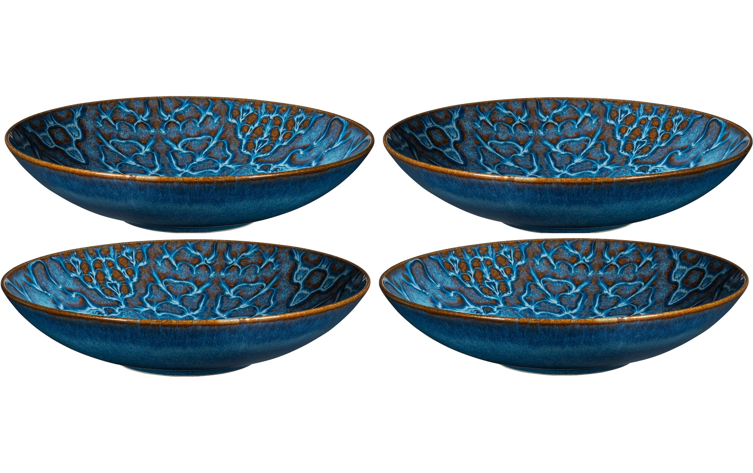 MÄSER Speiseteller »Tiles tief, 22 cm, 4 Stück«