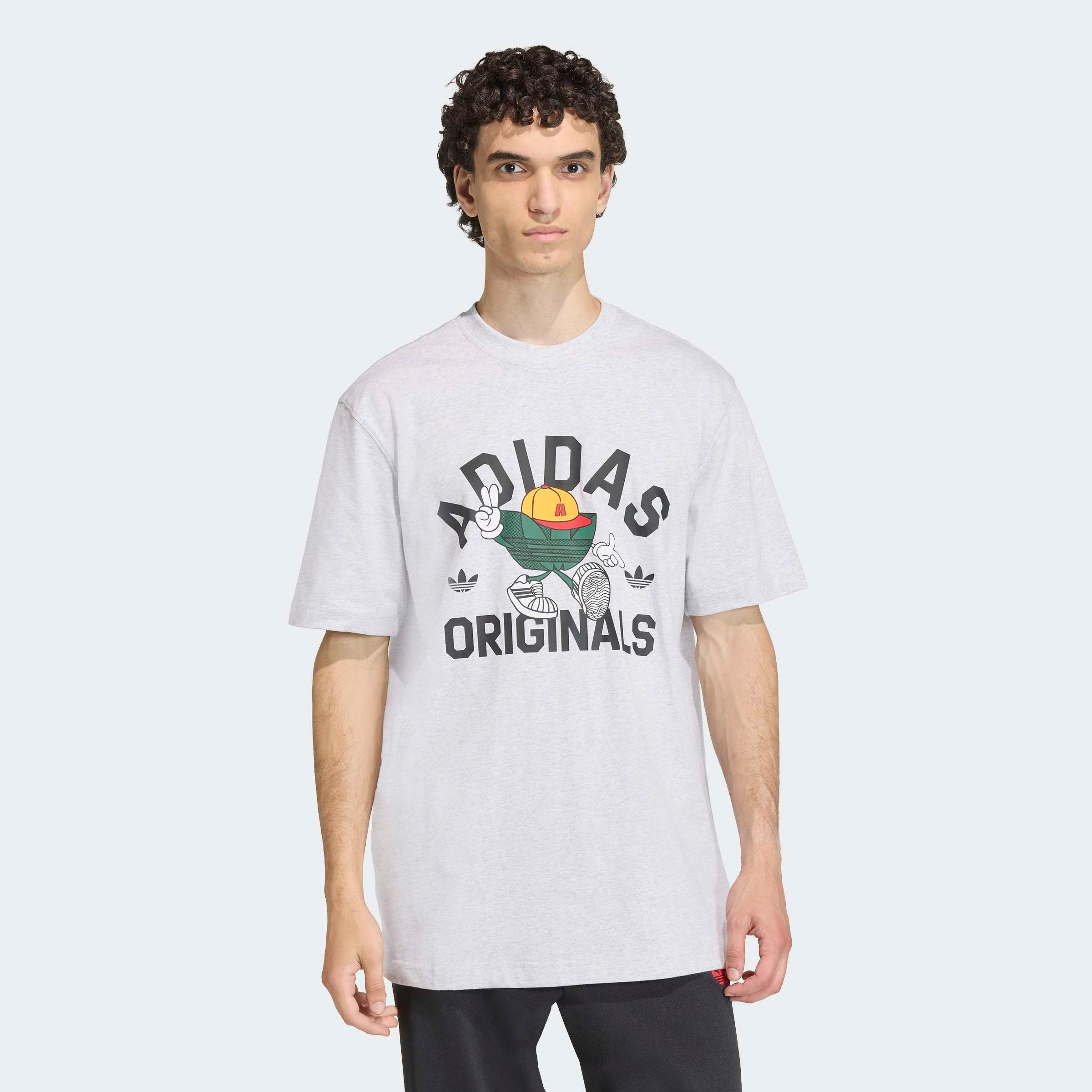 Image of adidas Originals T-Shirt "GFX T" Print T-Shirt