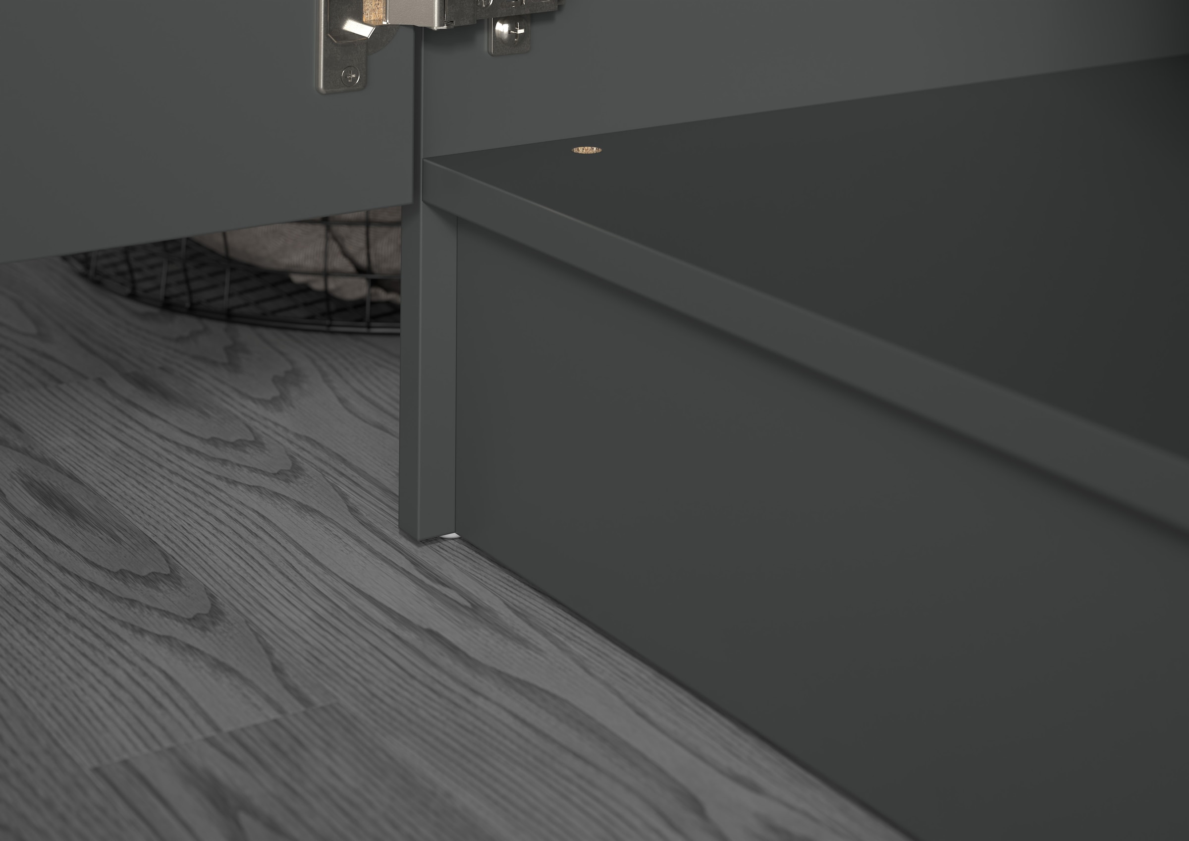 welltime Badmöbel-Set »FALAS, TOPSELLER!, 3-teilig, Hauswirtschaftsraum Set, Breite 192 cm« 2x Waschmaschinenumbau- & 1x Wäscheschrank, 