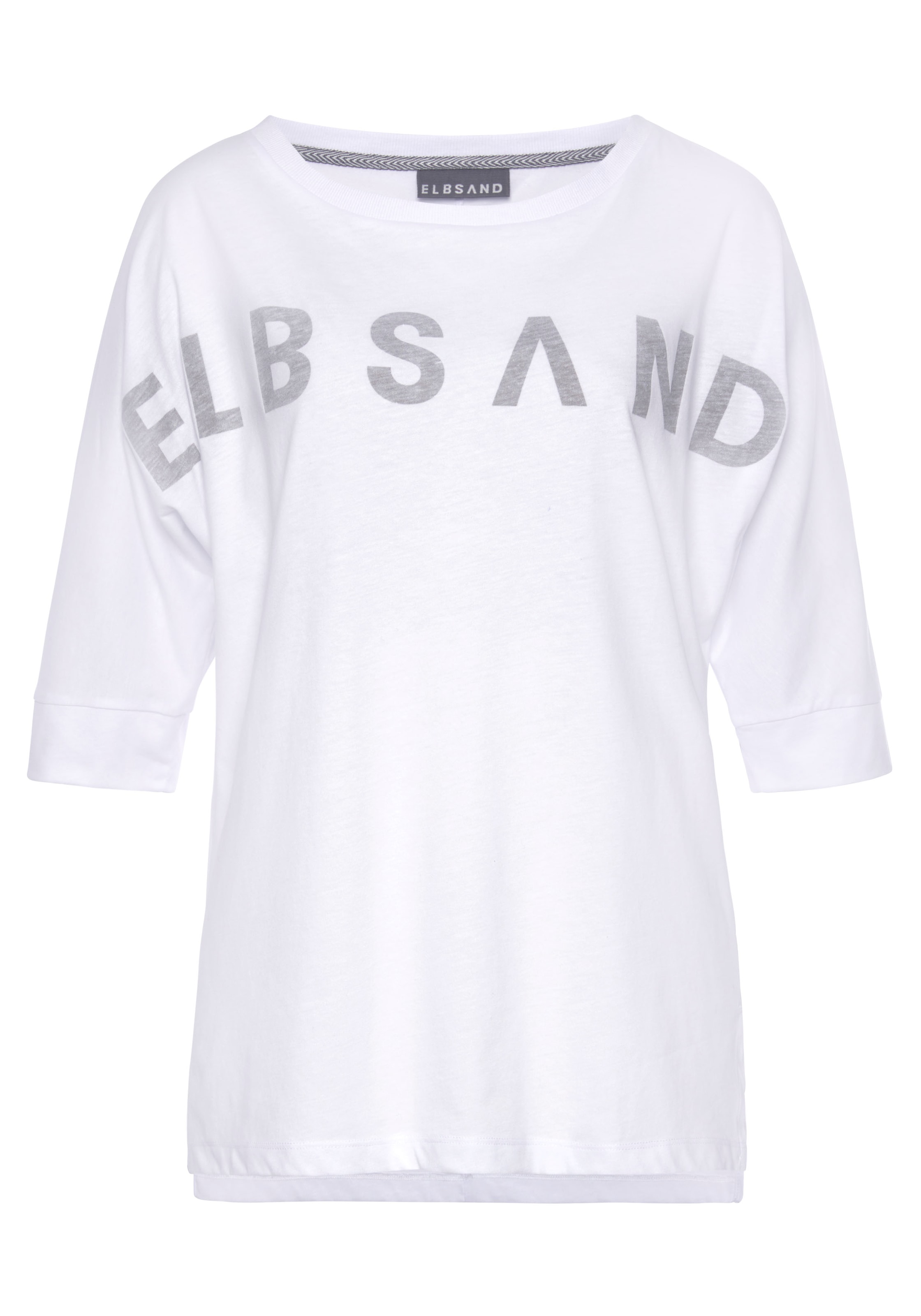 ♕ Elbsand 3/4-Arm-Shirt Logoprint versandkostenfrei »Iduna«, mit bestellen