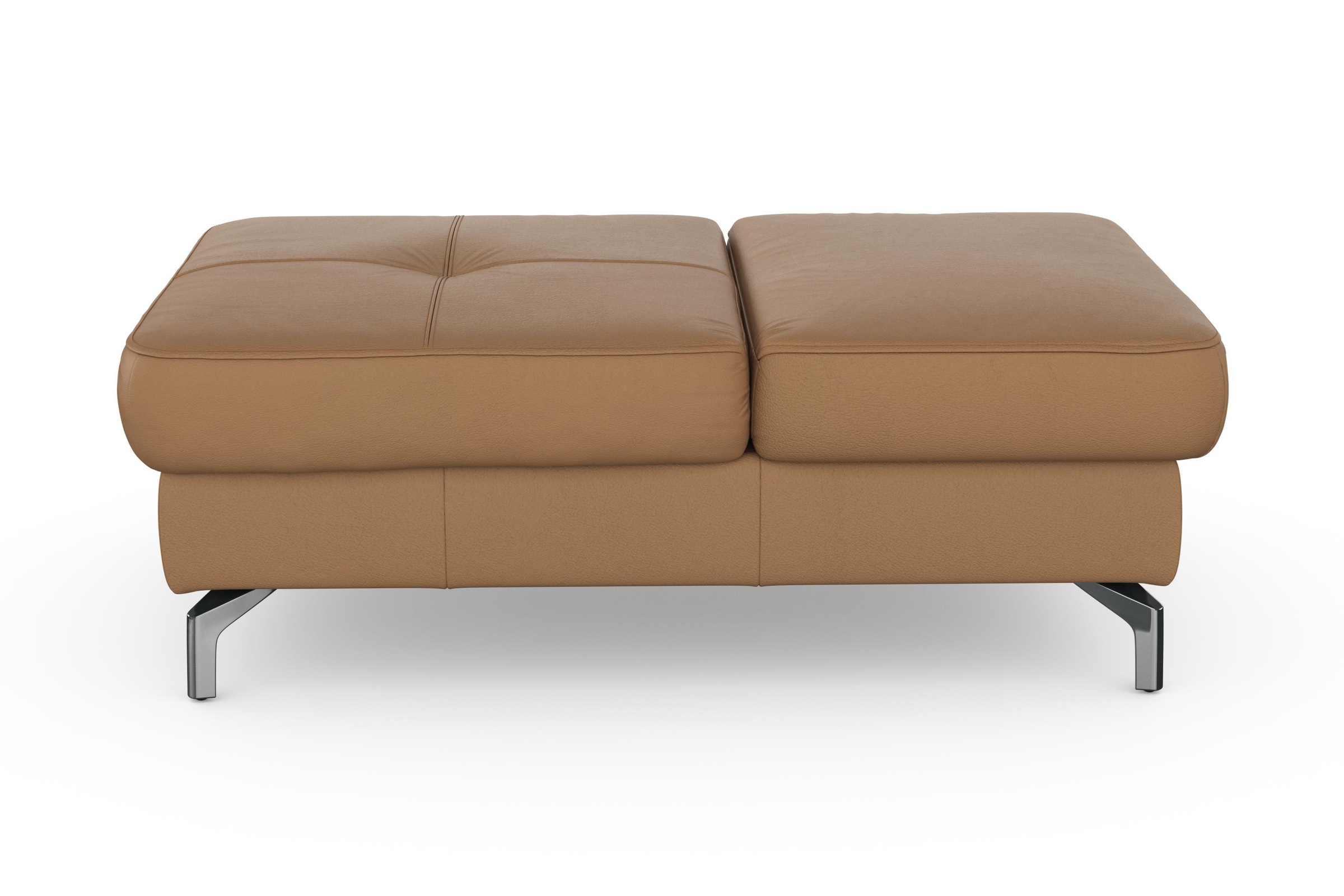 sit&more Hocker »Bendigo«, mit Klappfunktion, Bodenfreiheit 12 cm, wahlweise in 2 Fussfarben