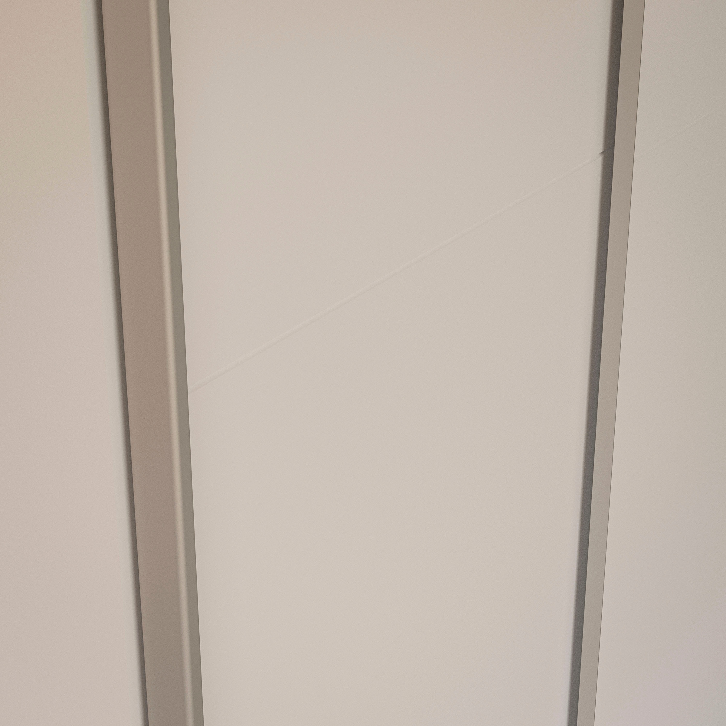 FORTE Wäscheschrank »Ozzula, Mehrzweckschrank, Schwebetürenschrank, Garderobenschrank« B/H/T ca. 120/190,5/42cm, 2 Türen, 6 Einlegeböden,,  FSC® zertifiziert, variable Inneinteilung, 42cm tief, Made in Europe