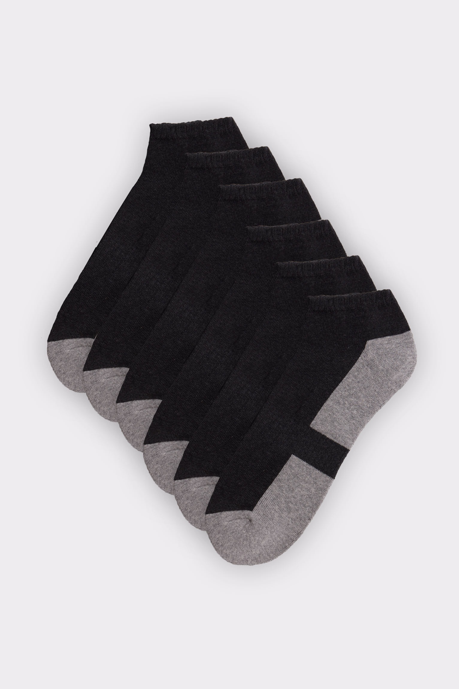YSABEL MORA Sportsocken, (6 Paar), Baumwollmix, elastisch, Verstärkung im Spannbereich