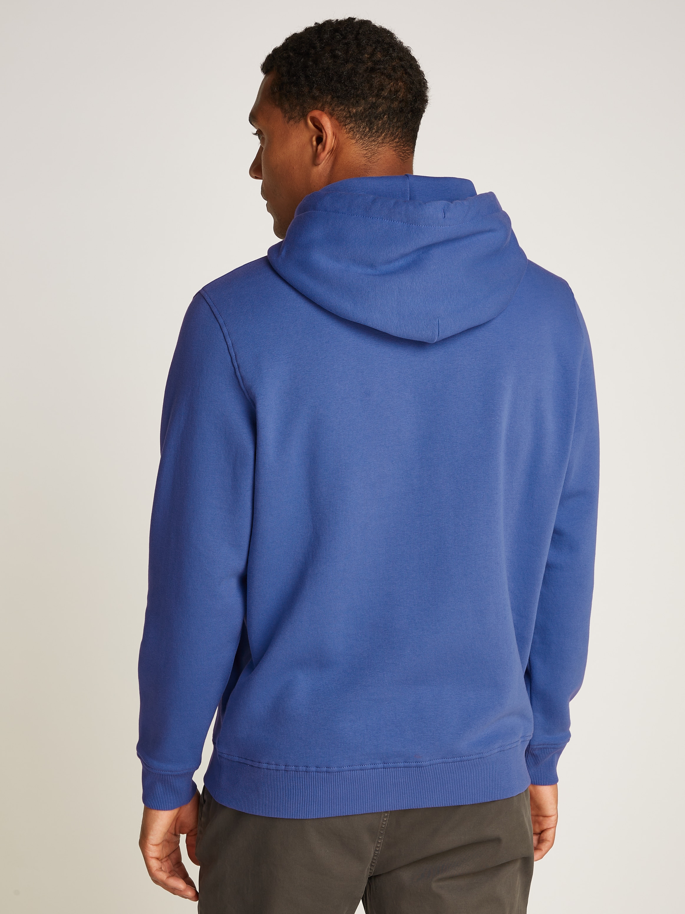 Tommy Jeans Plus Hoodie »TJM REG LINEAR LOGO HOODIE EXT«, in Grosse Grössen, Logodruck