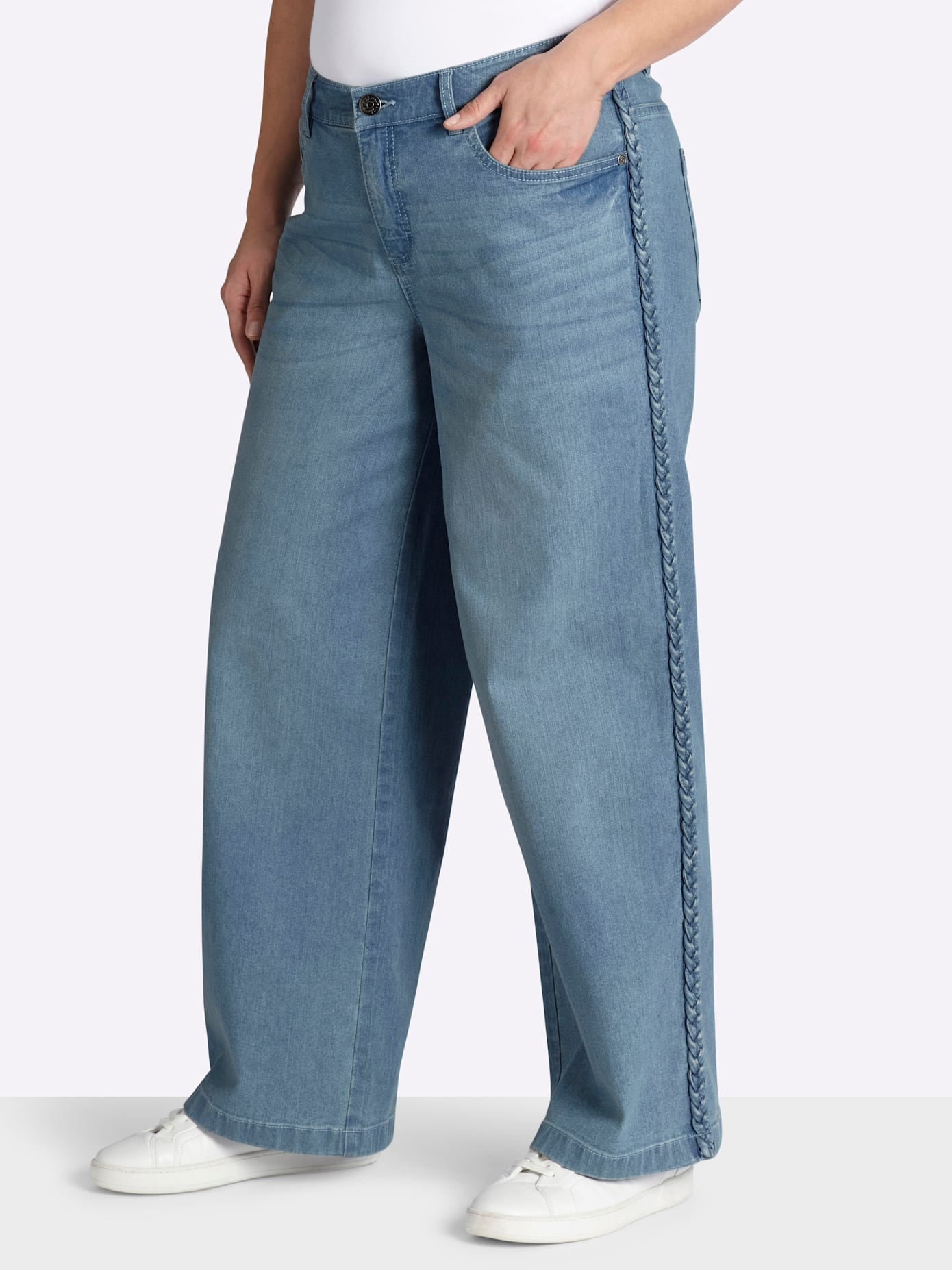 Image of Sheego Stretch-Jeans 1