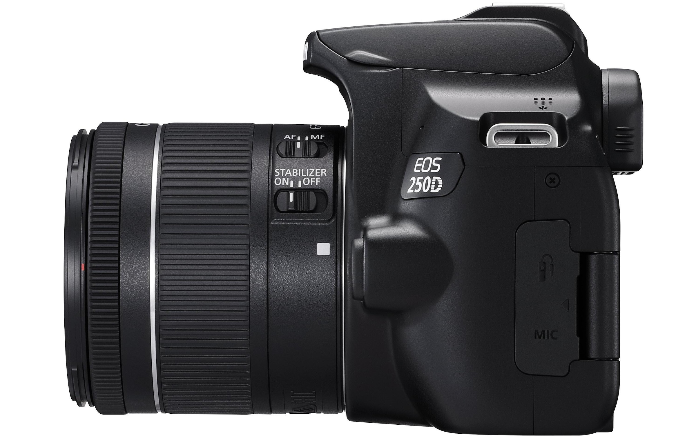 Canon Appareil photo reflex »EOS 250D« EF-S 18-55mm f/4-5.6 IS STM , 24,1 , 3 fois fach x opt. Zoom