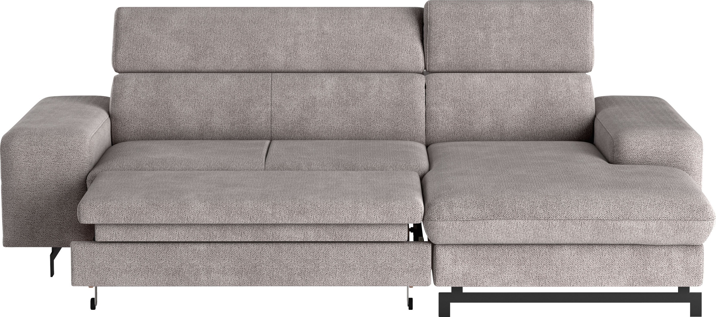 COTTA Ecksofa »Emma L-Form«, mit Kopfteilverstellung, wahlweise mit Bettfunktion & Bettkasten