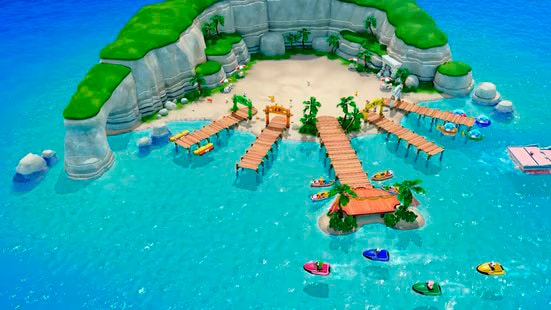 Nintendo Switch Set de consoles »OLED weiss + Mario Party Jamboree« 64 Go