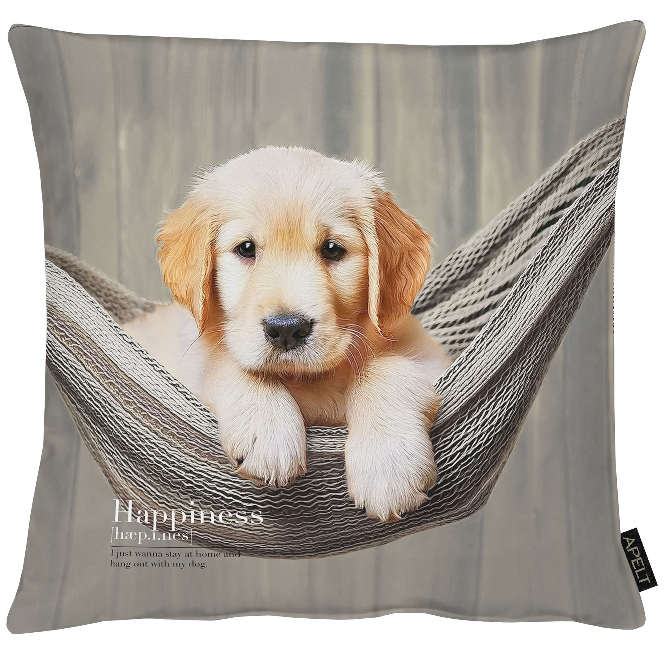 Image of APELT Dekokissen "Buddy" Lieblings-Hundebaby