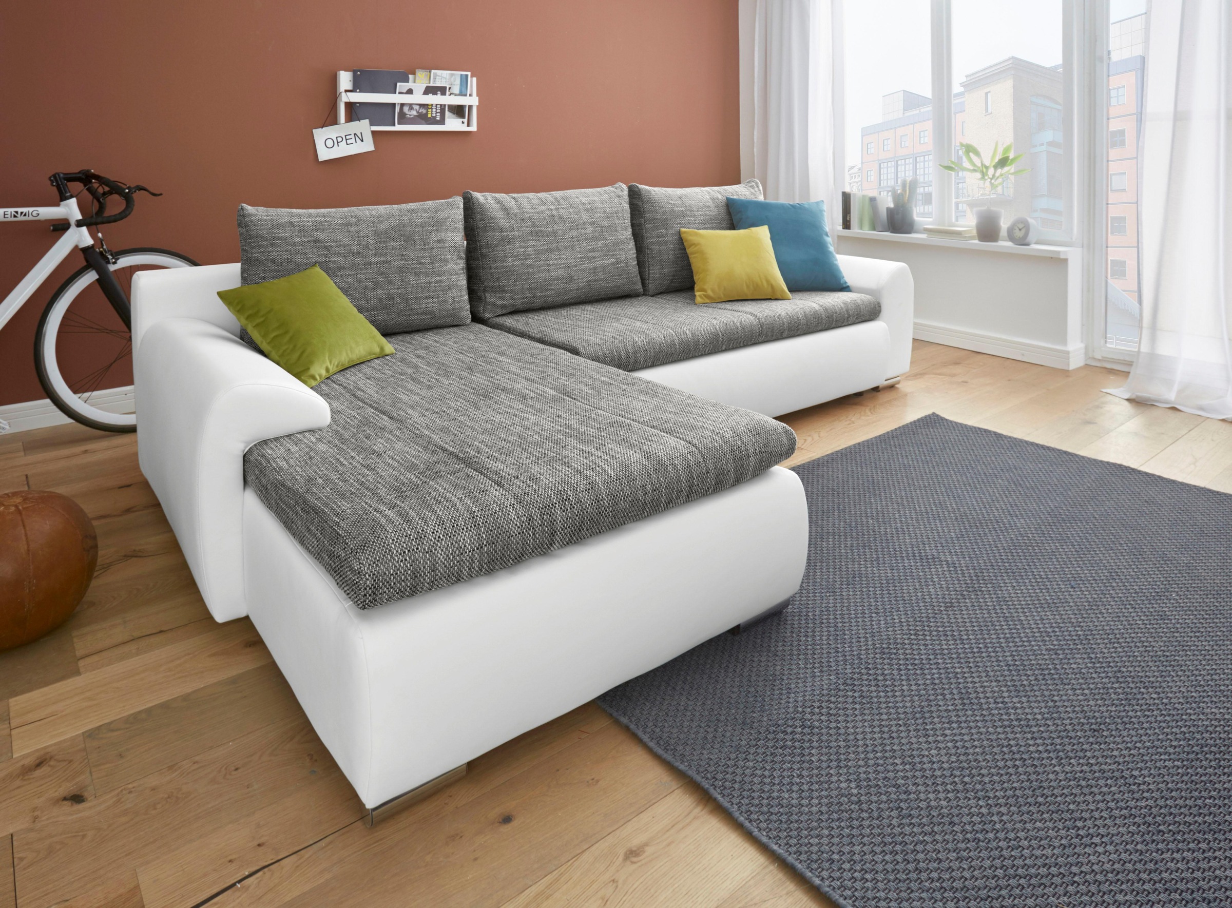 Image of COLLECTION AB Ecksofa, mit Bettfunktion und Bettkasten bei Ackermann Versand Schweiz