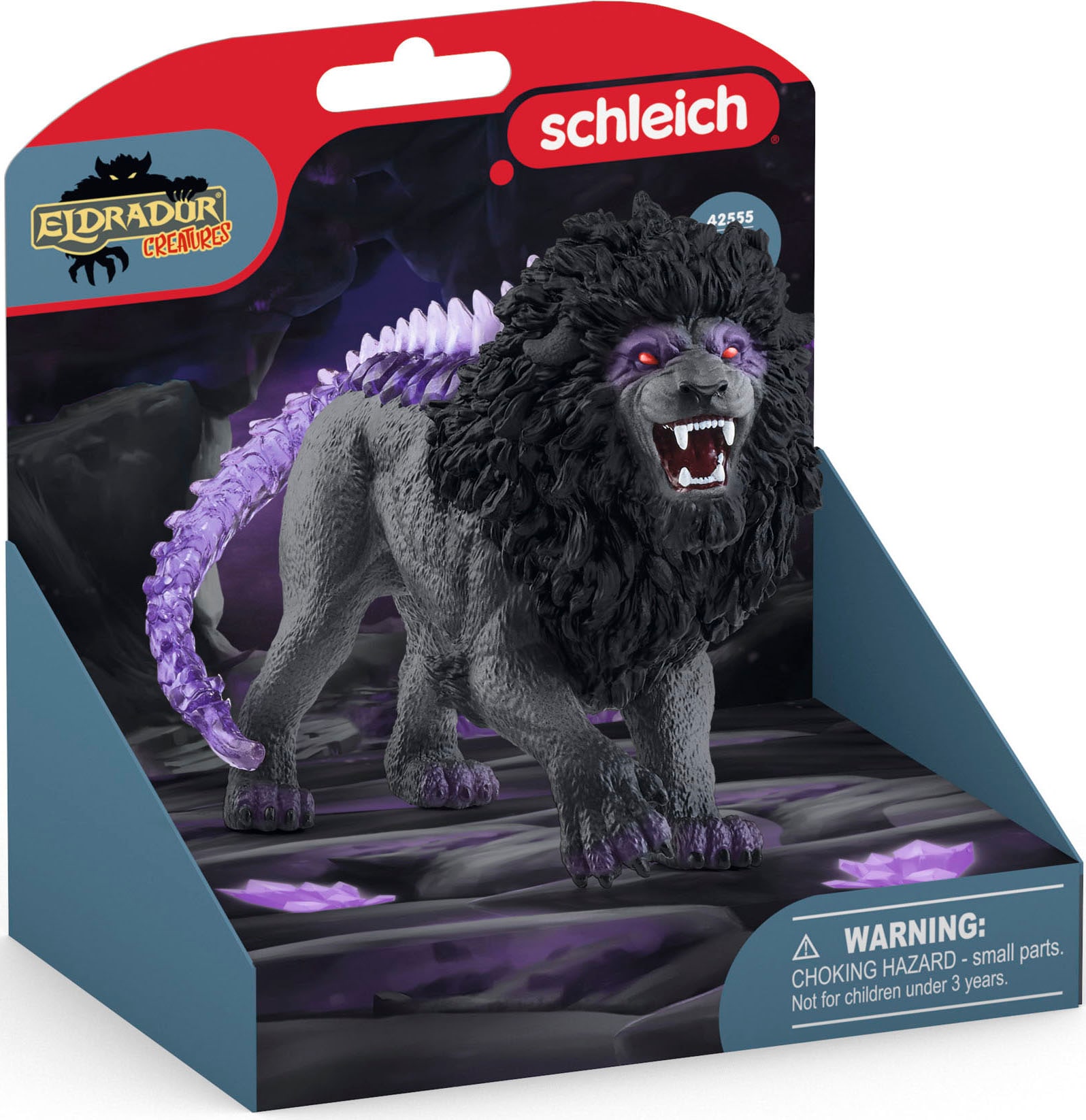 Schleich® Personnage de jeu »ELDRADOR®, Schattenlöwe (42555)«