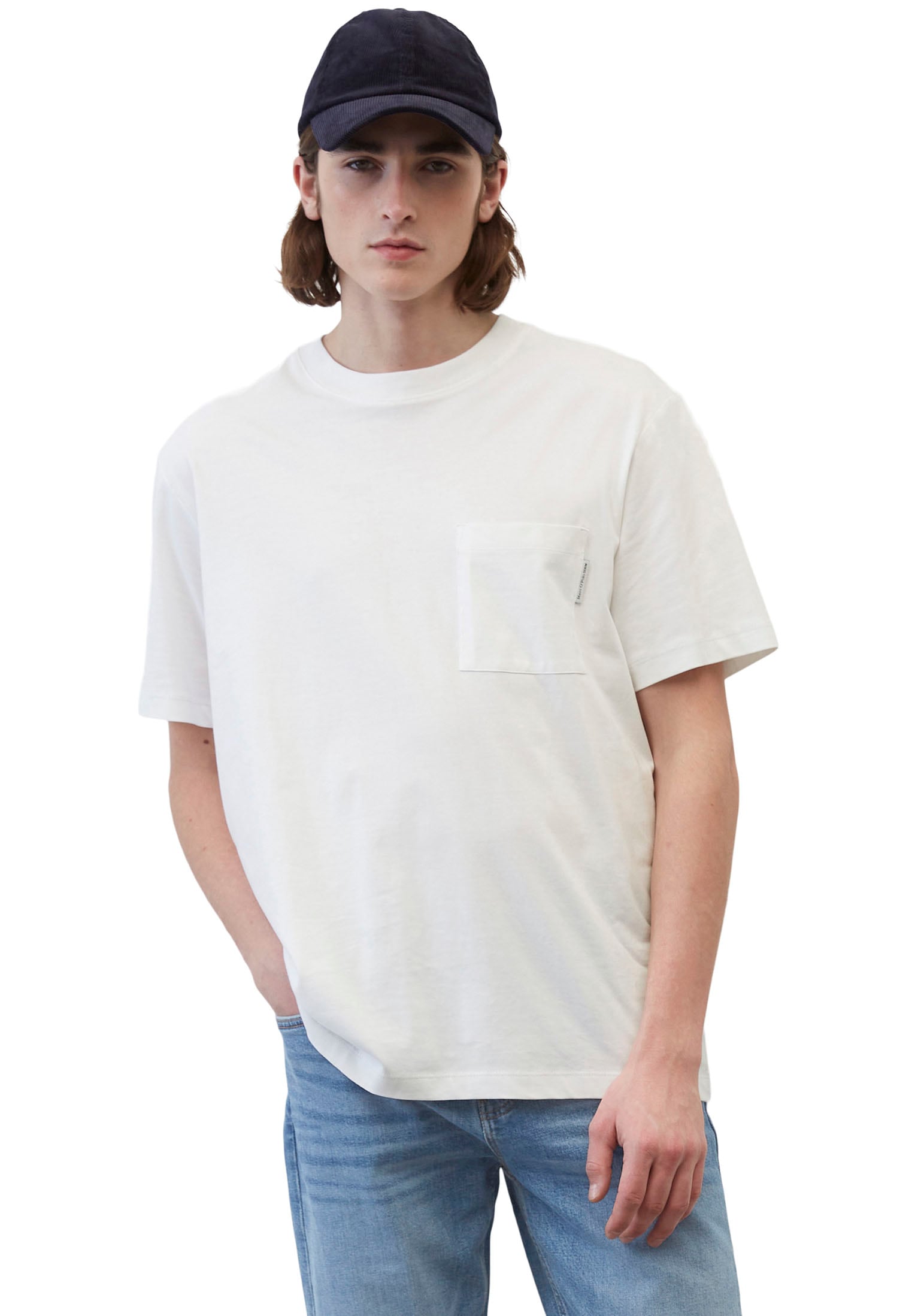 T-Shirt, mit aufgesetzter Brusttasche