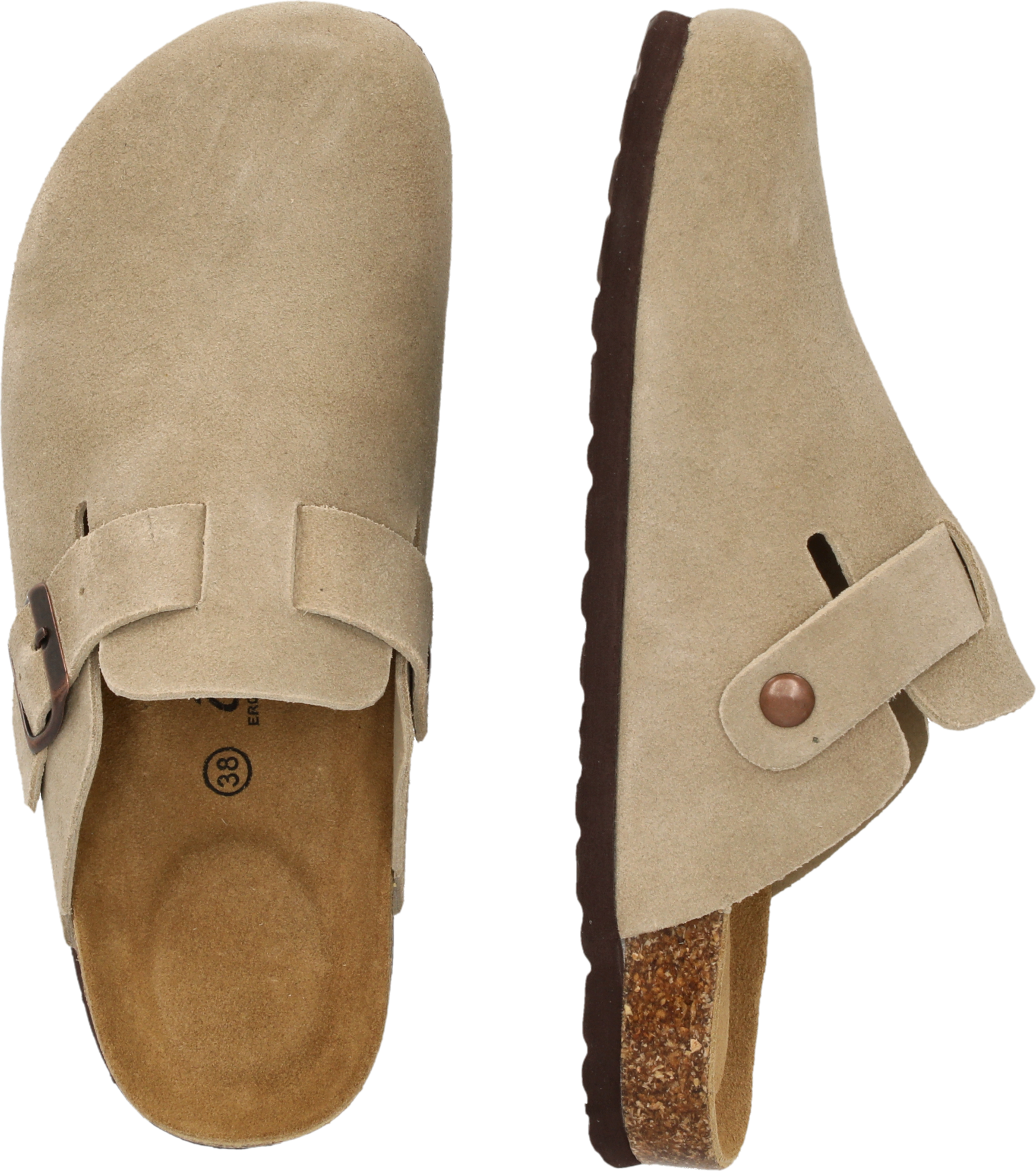 CRUZ Sandale »Corwin Leather Cork Clog«