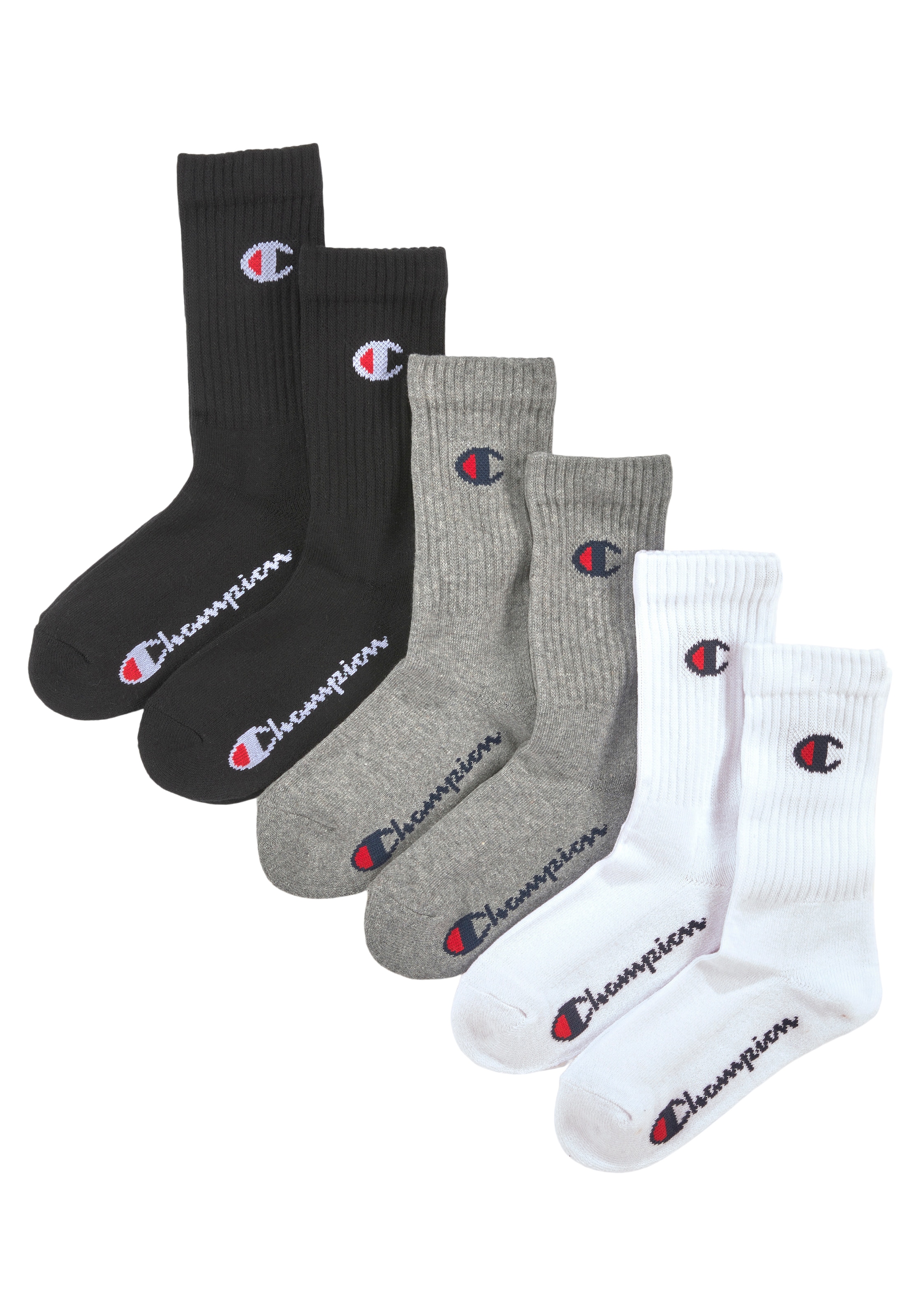 Sportsocken »6pk Crew Socks«, (Set, 6 Paar)