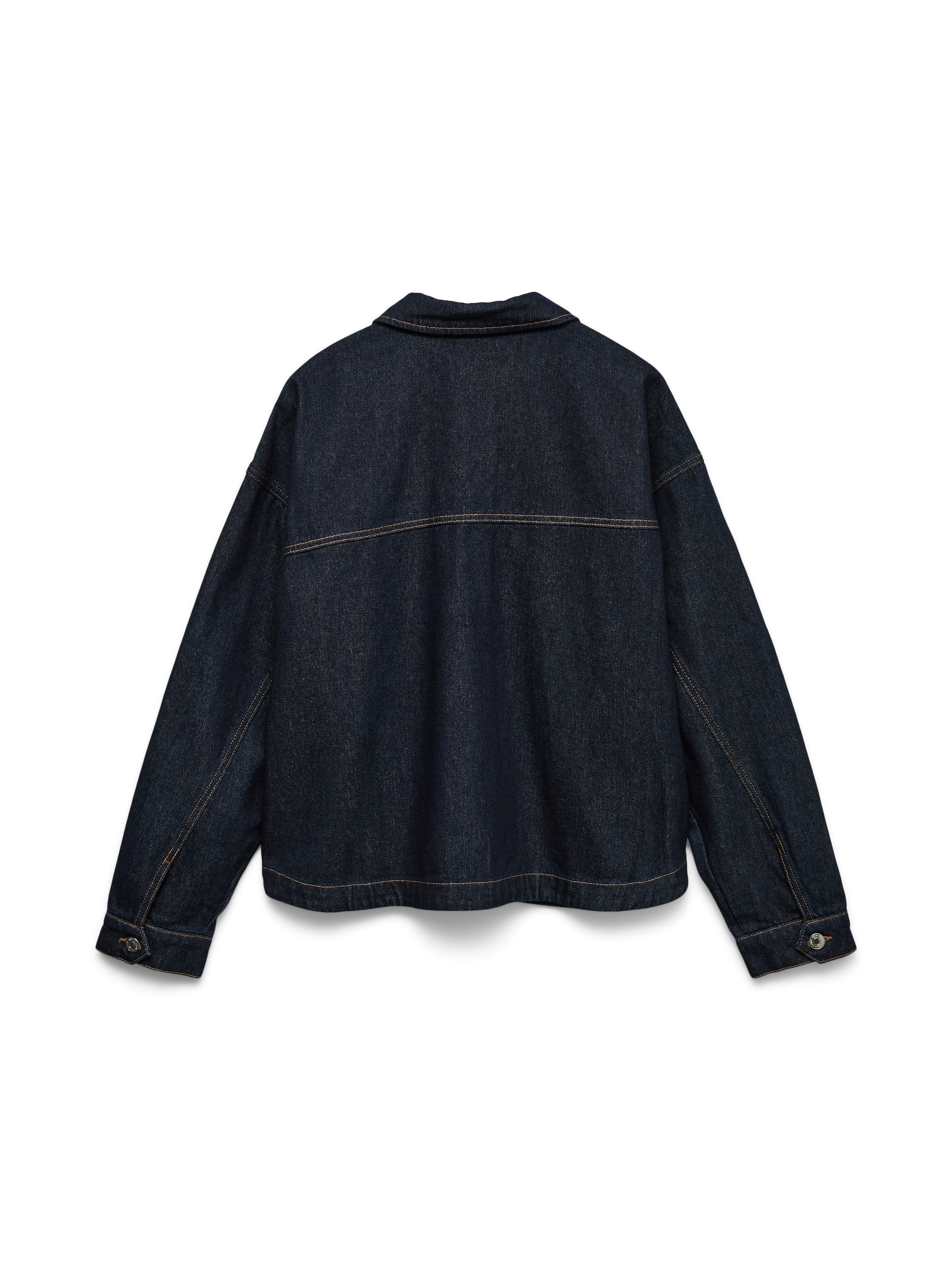 Vero Moda Veste en jean »VMJAMIE LS DENIM SHACKET MIX NOOS« mélange de coton
