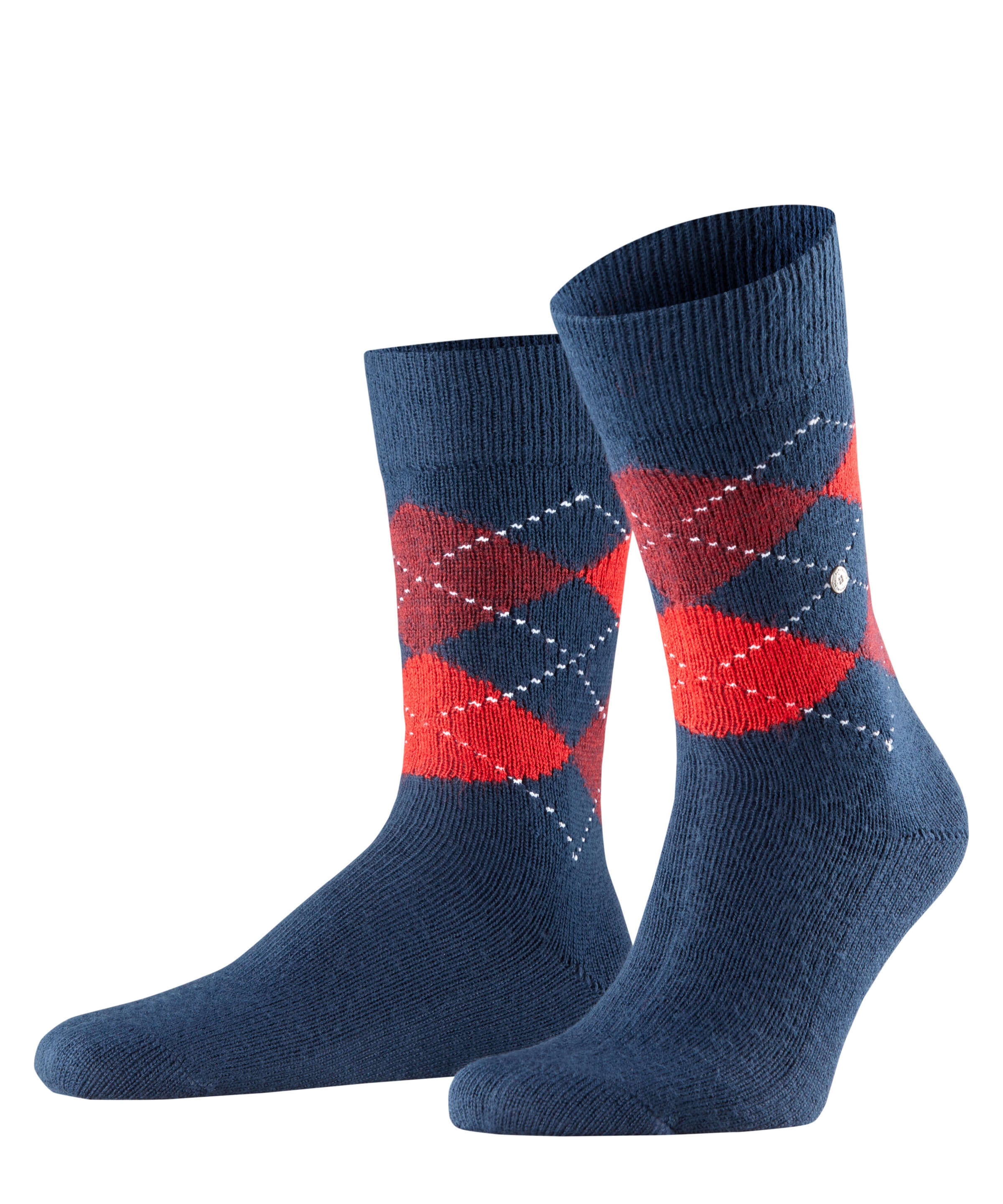 Image of Burlington Socken "Preston" Einheitsgrösse 40-46, Argyle-Muster, weiche Haptik