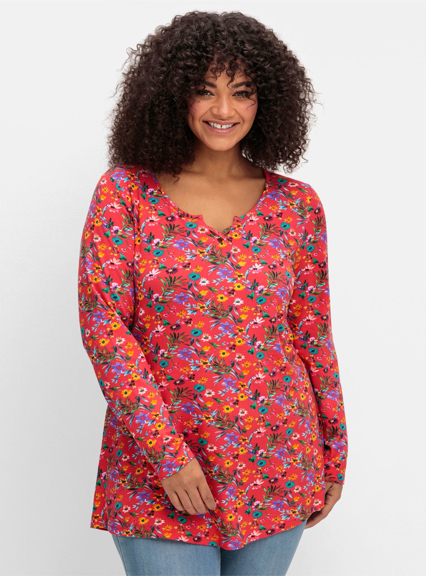 sheego by Joe Browns Longshirt »Longshirt«, (1 tlg.)