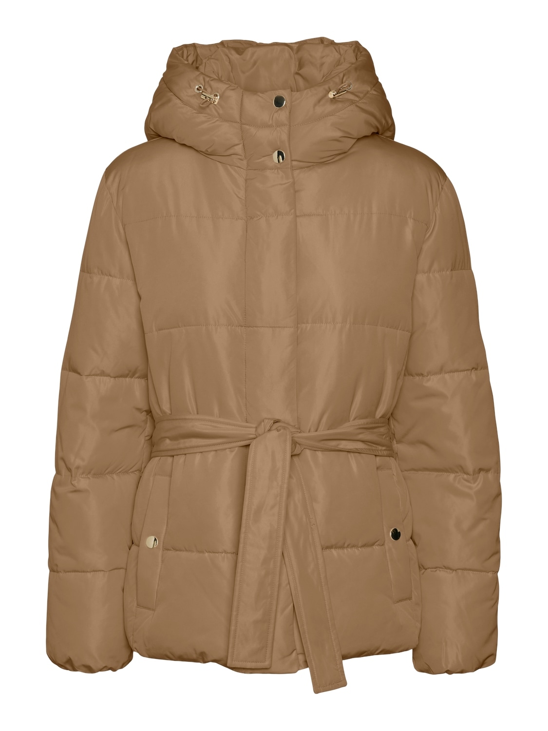 Steppjacke »VMFARAH JACKET GA«, mit Kapuze