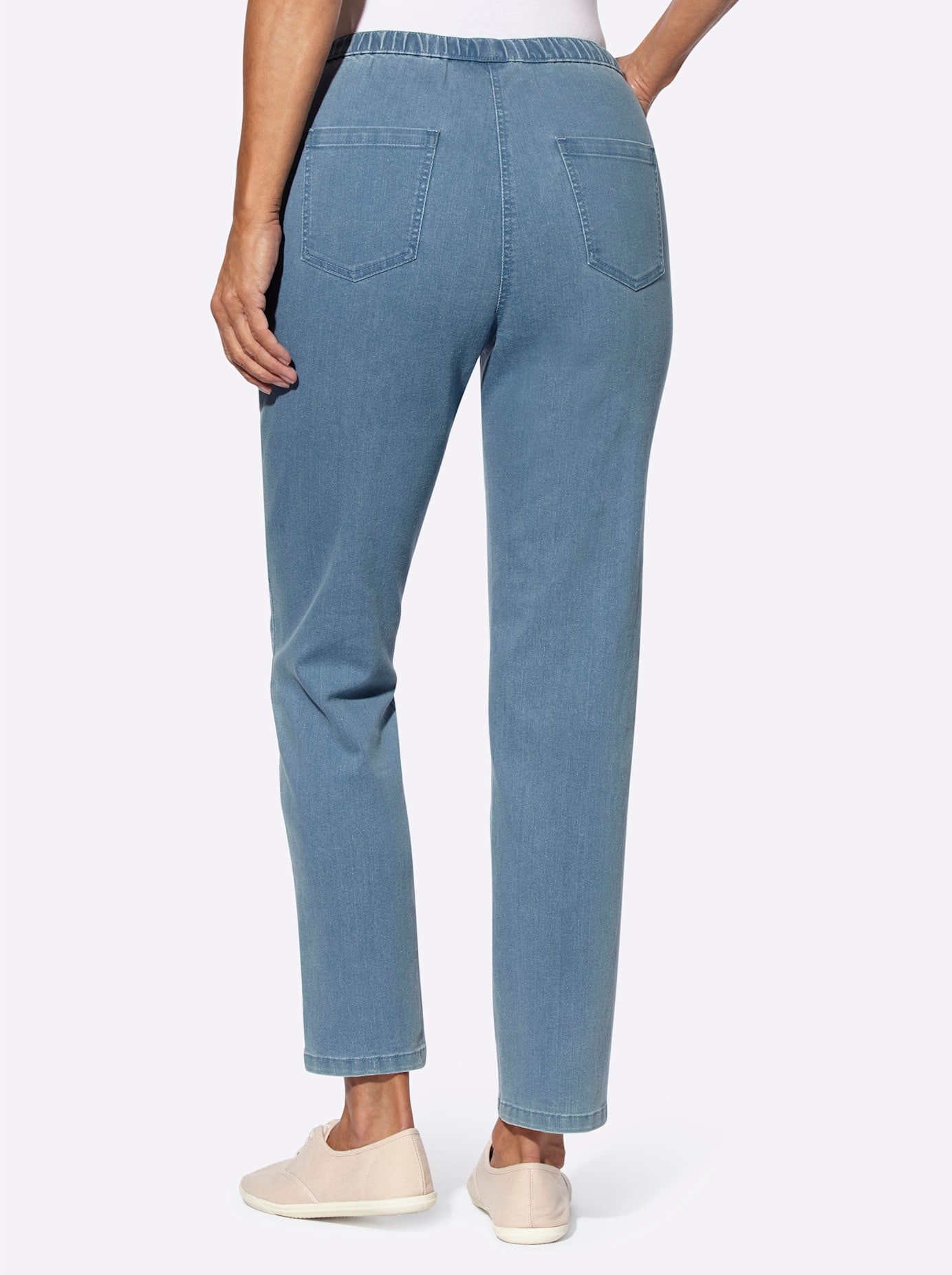 Classic Basics Schlupfjeans, (1 tlg.)
