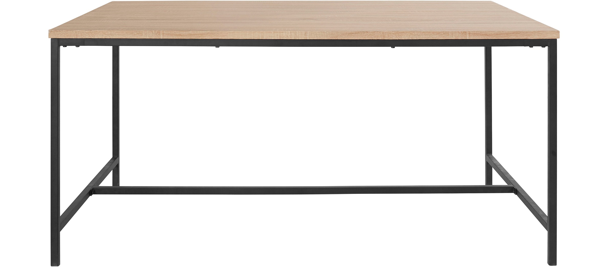 Image of GOODproduct Esstisch "Vadum" 1 Stk. tlg. mit Tischplatte in einer Holzoptik und fühlbare Struktur, Höhe 76 cm