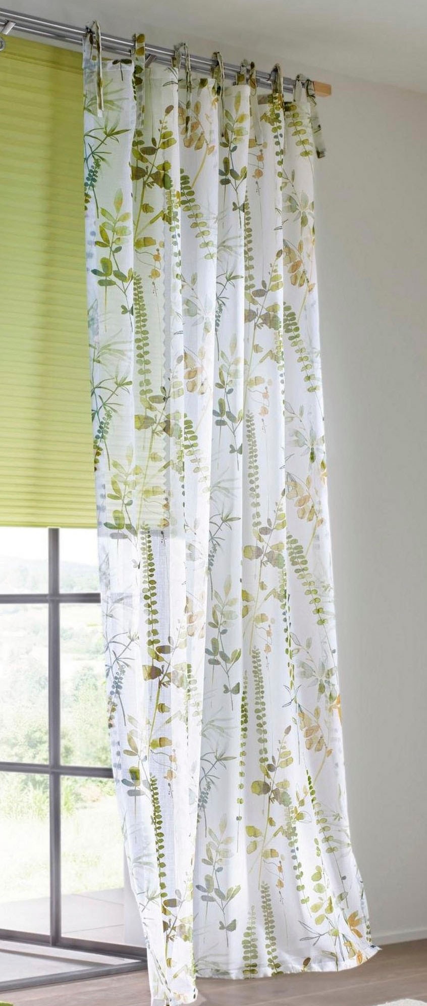 Kutti Vorhang »Jungle Schal«, (1 St.), Gardine, halbtransparent, bedruckt,  Polyester kaufen
