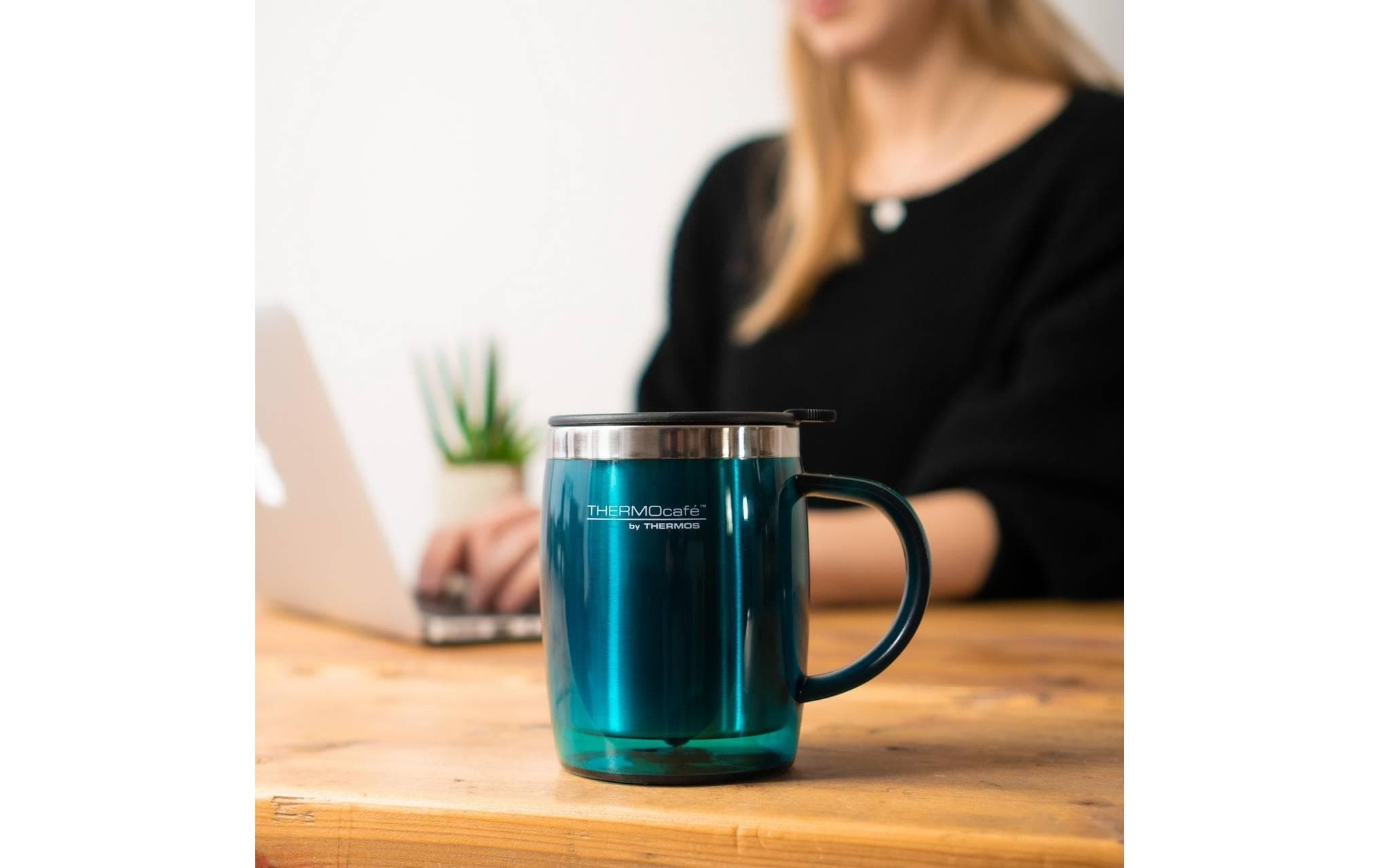 THERMOS Thermobecher »TC Desktop Cup 350 ml, Teal«
