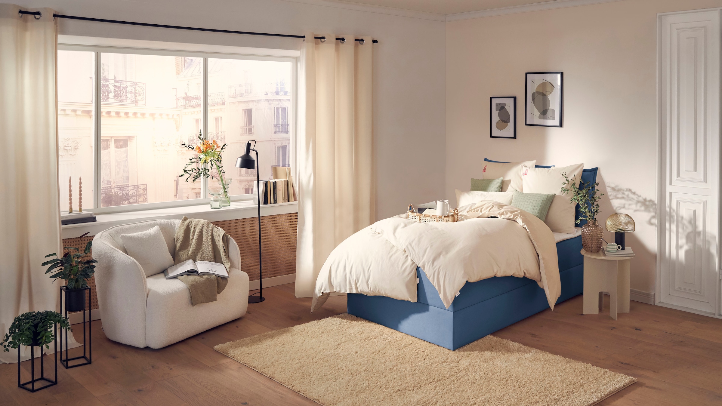 Home affaire Boxbett »Kederleicht« inklusive Bettkasten & Topper, in 4 Breiten und 2 Härtegraden