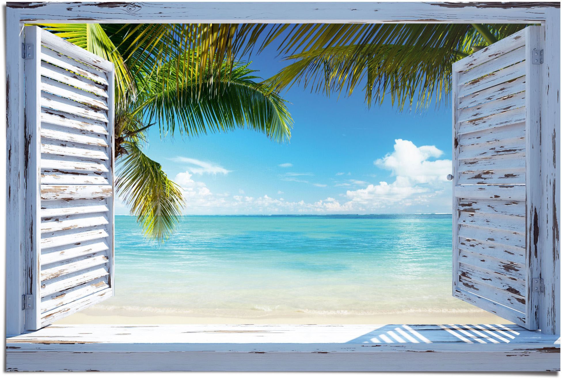 Image of Reinders Poster "Strandblick" 1 Stk. tlg.