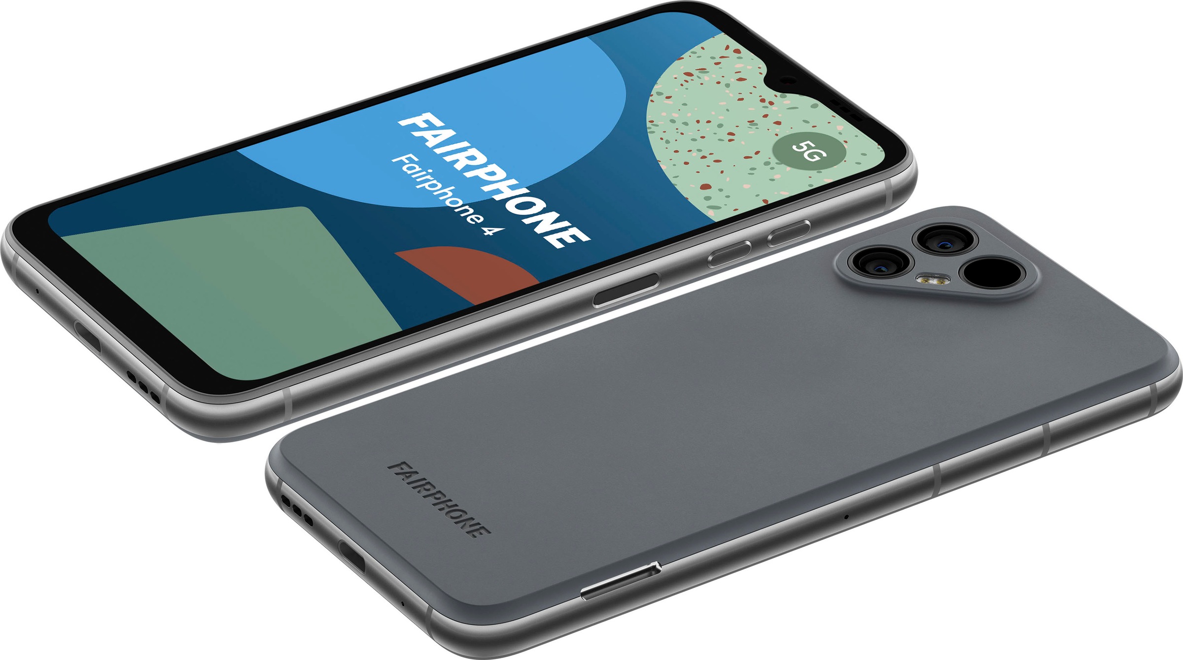 Fairphone Smartphone »Fairphone 4« grau