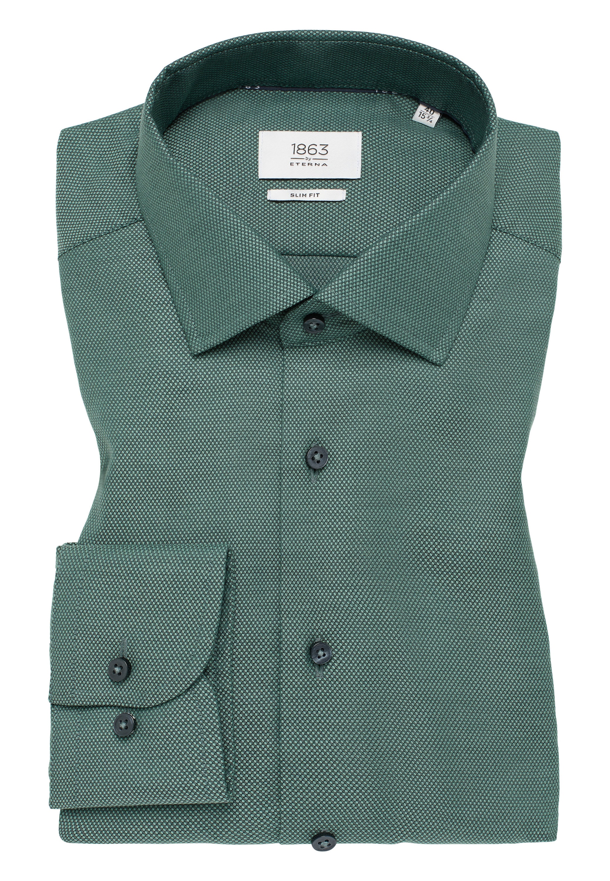 Eterna Langarmhemd »SLIM FIT«, NON IRON (bügelfrei)