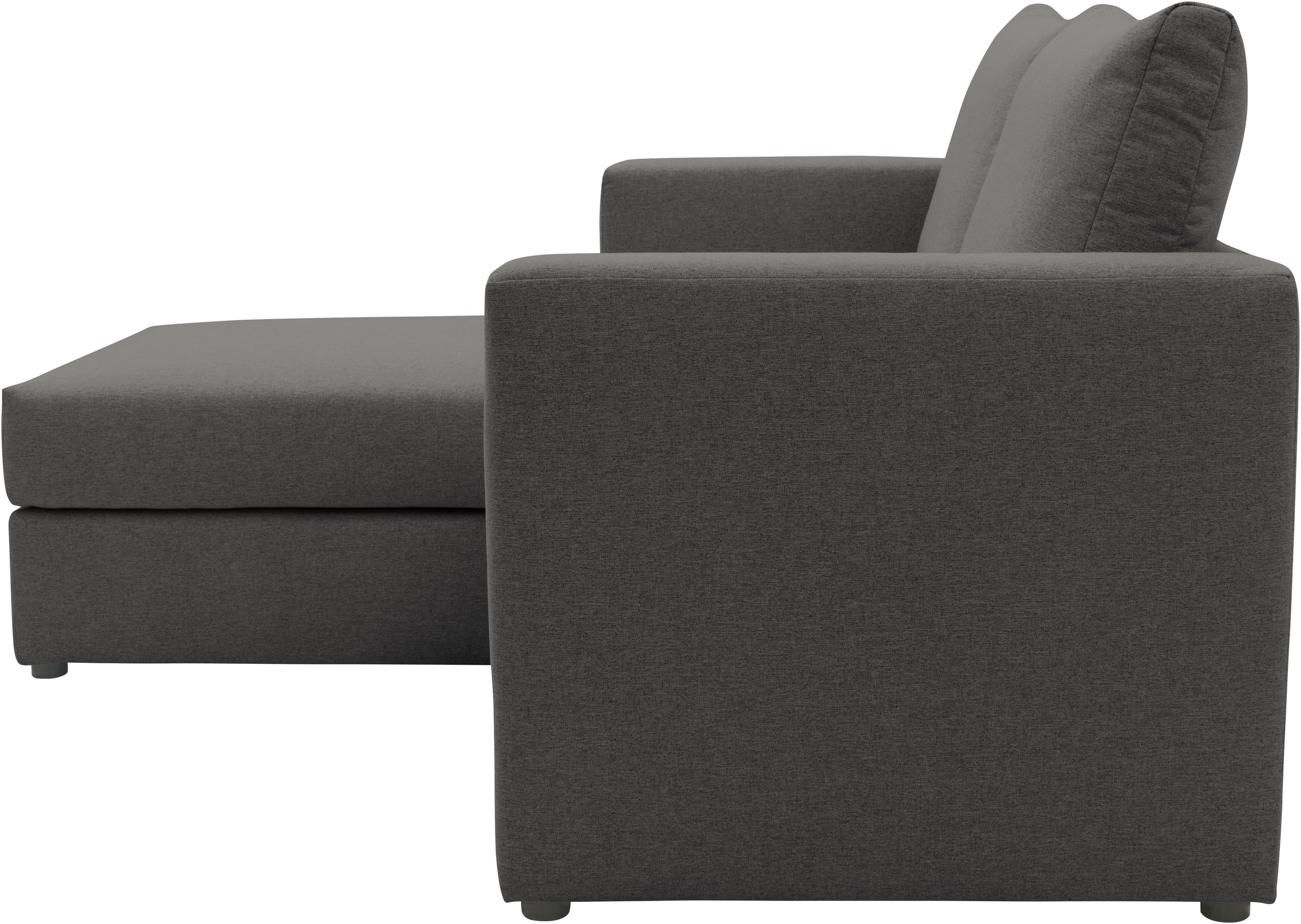 DOMO collection 2-Sitzer »800015, als Sitzmöbel oder Schlafgelegenheit nutzbar, Schlafsofa«, Sitzfläche mit Federkern, inkl. 2 Rückenkissen